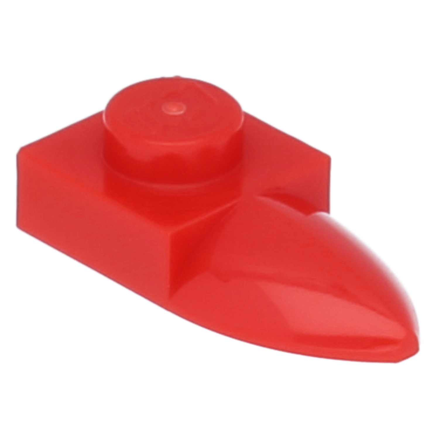 LEGO Platten (modifiziert) - 1 x 1 mit horizontalem Zahn
