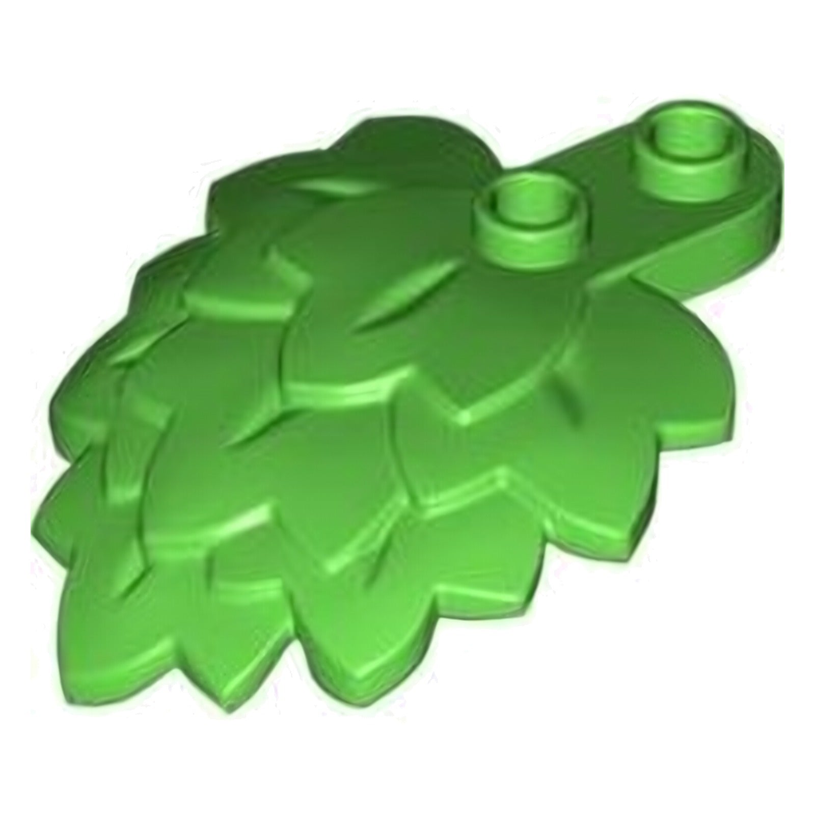 LEGO Pflanze Rundplatte 1 x 2 mit geschichtet Blätter (5058) – Farbe wählbar