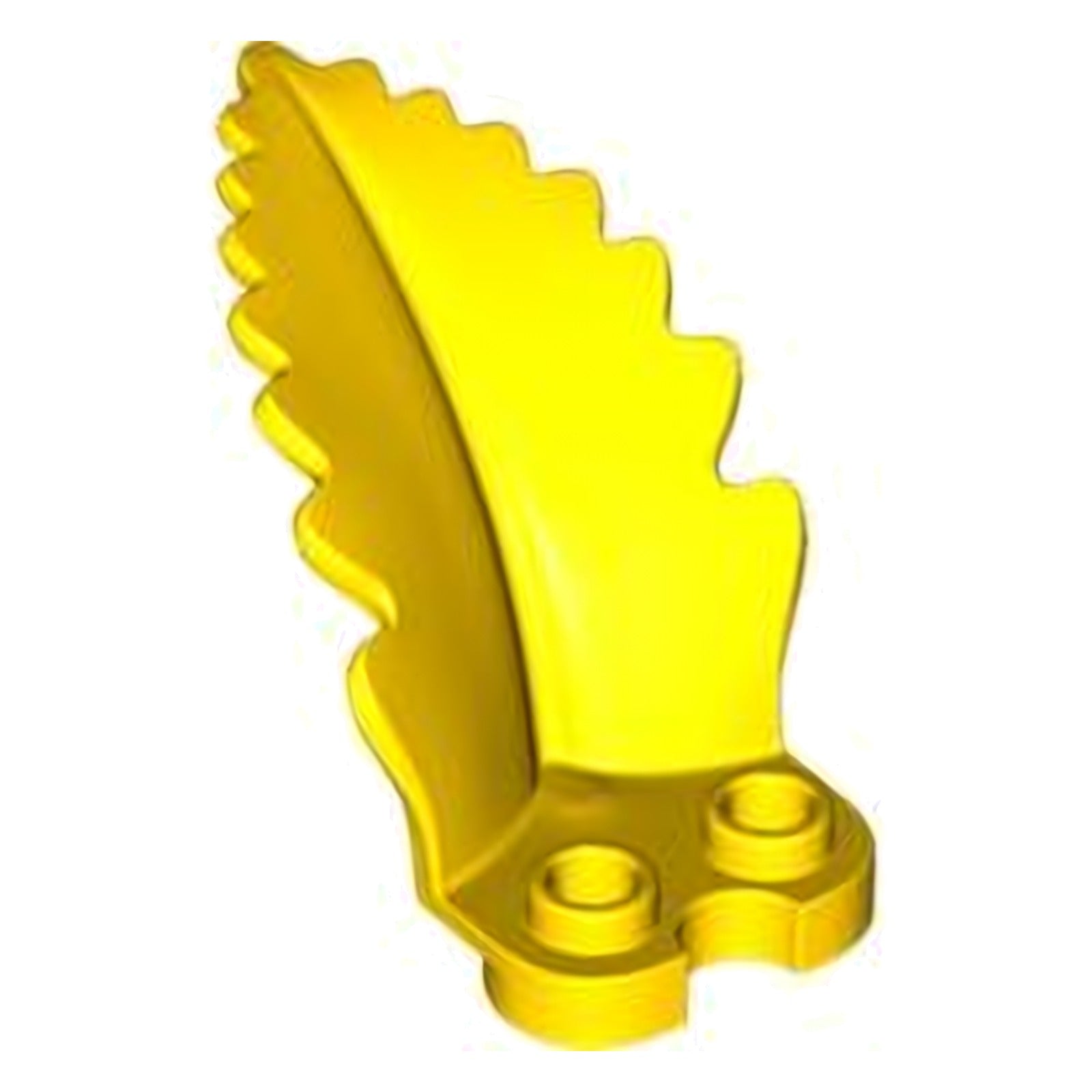 LEGO Pflanze Rundplatte 1 x 2 mit gebogen, aufrecht Blatt (5151) – Farbe wählbar