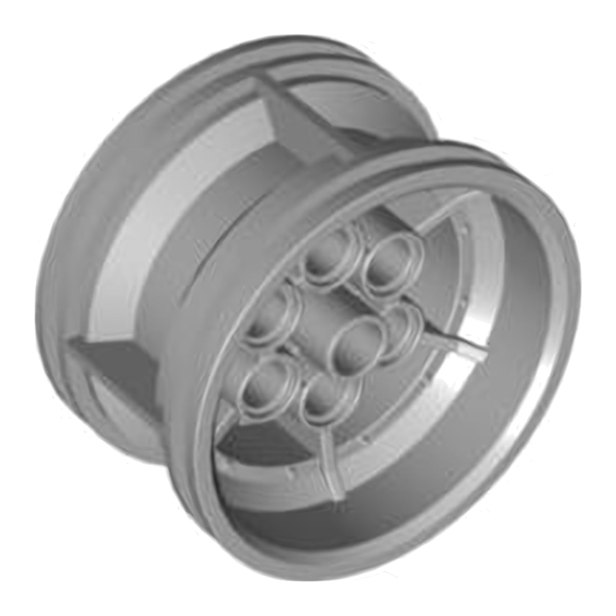LEGO Technic tires/rims - 43.2mm D. x 26mm with 6 pin openings (small)