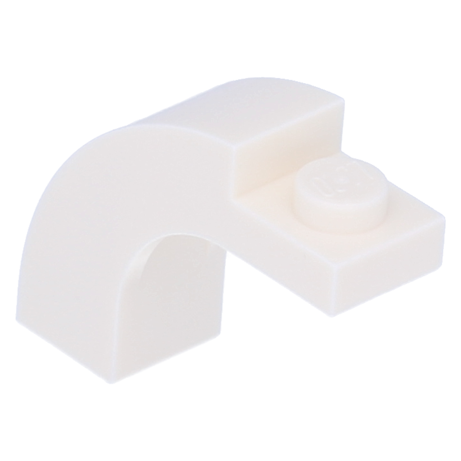 LEGO arch stones - sheet 1 x 3 x 2 (curved tip)