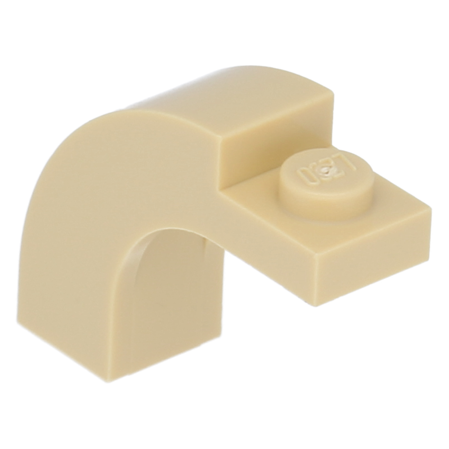 LEGO arch stones - sheet 1 x 3 x 2 (curved tip)