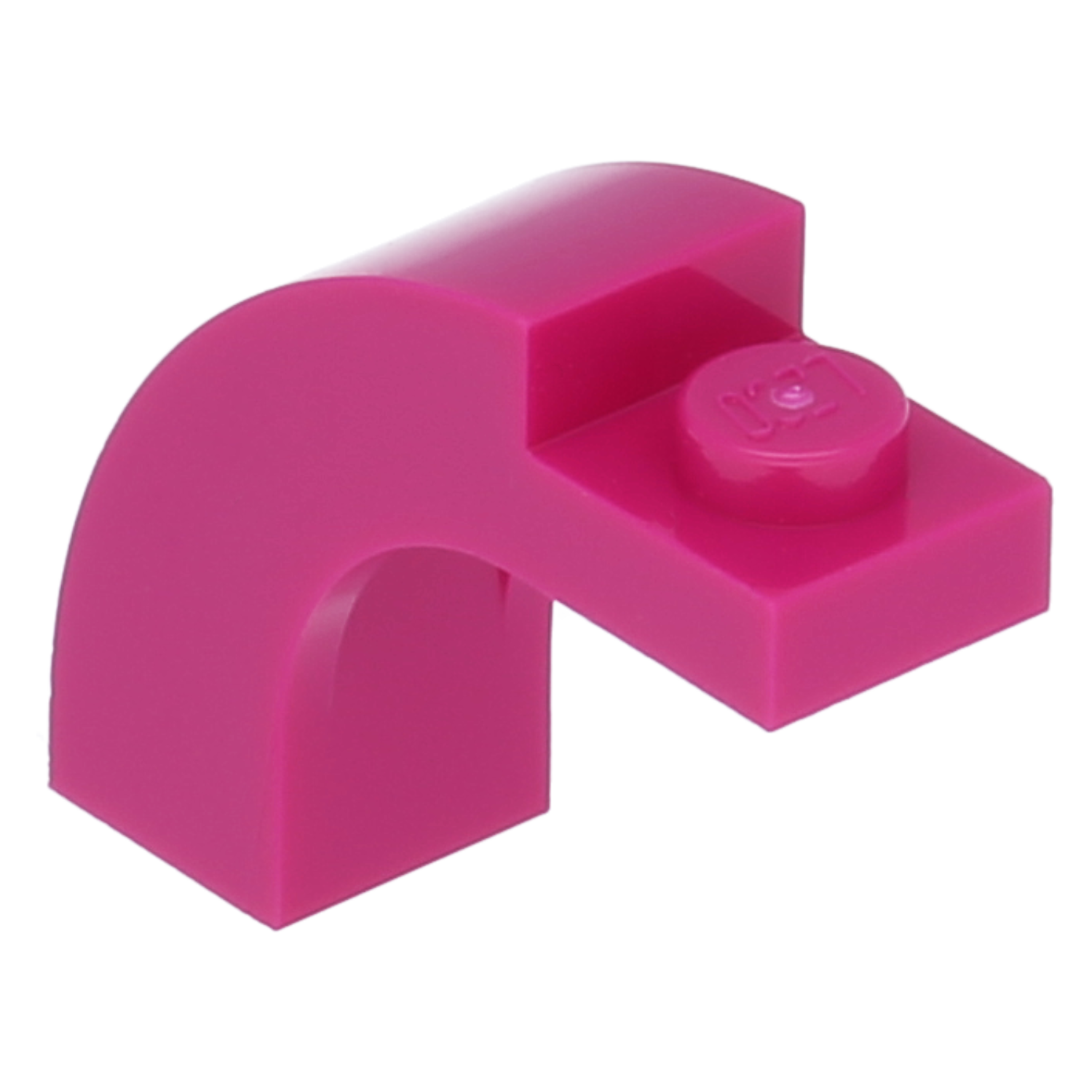 LEGO arch stones - sheet 1 x 3 x 2 (curved tip)