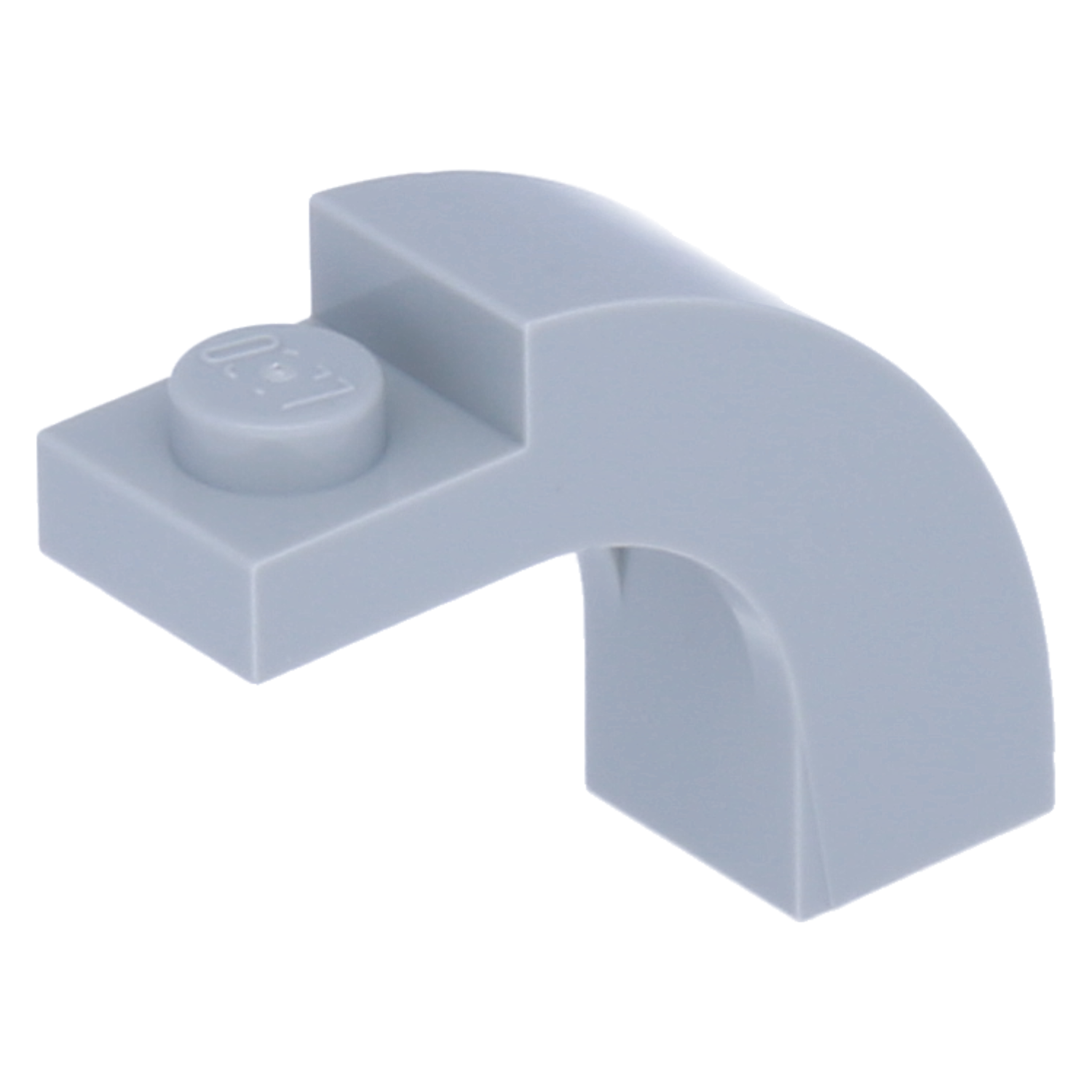 LEGO arch stones - sheet 1 x 3 x 2 (curved tip)