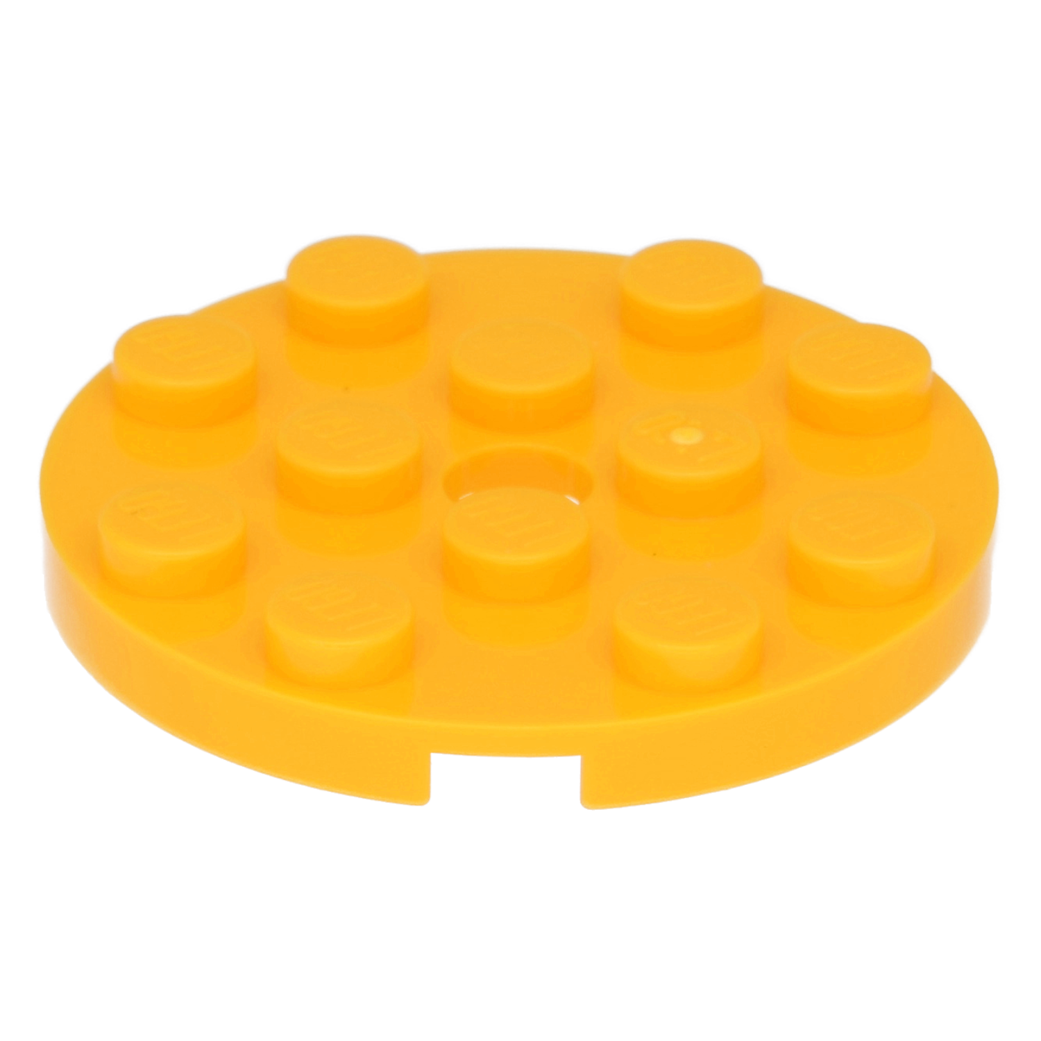 LEGO Plates (modified) - 4 x 4 with hole (round)