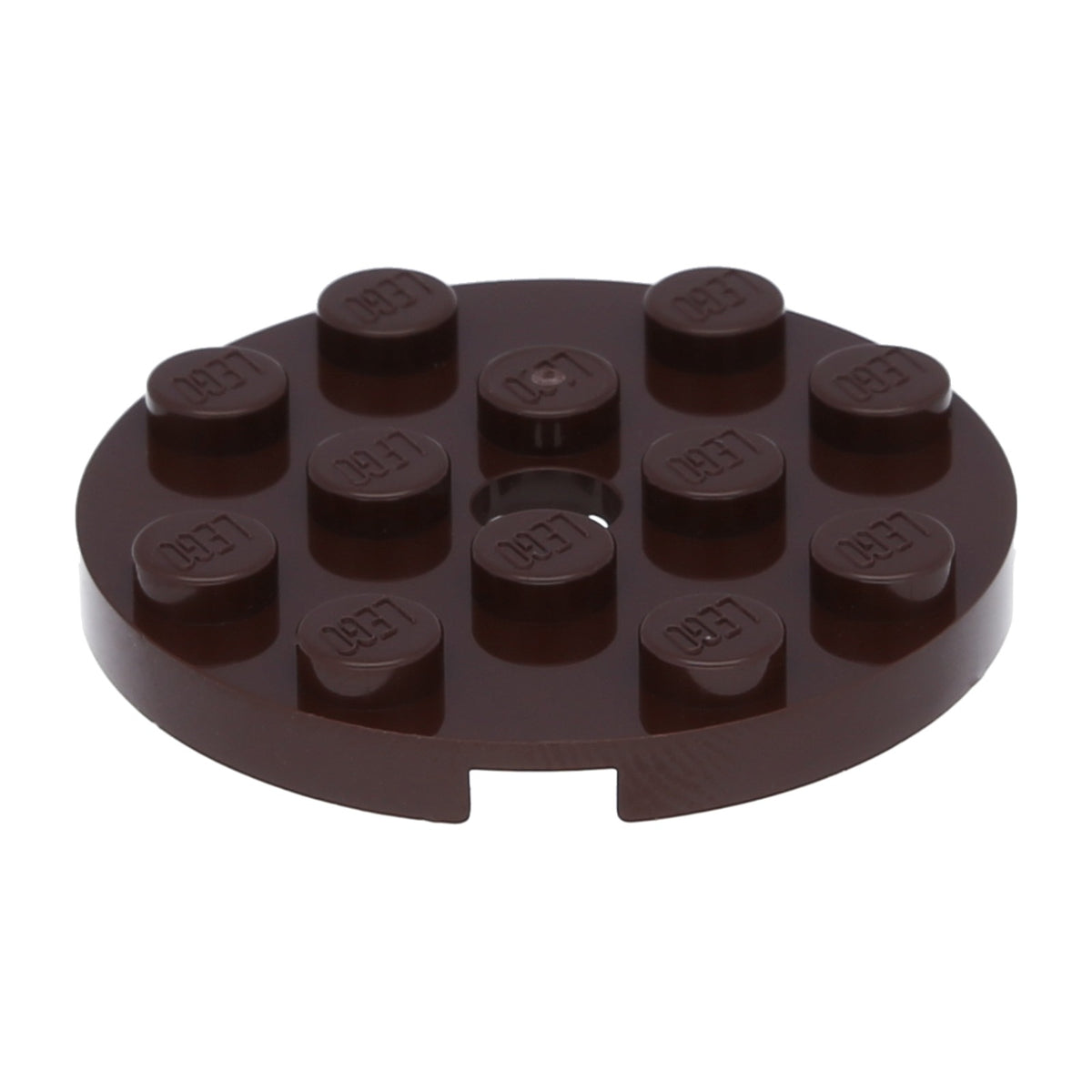 LEGO Plates (modified) - 4 x 4 with hole (round)