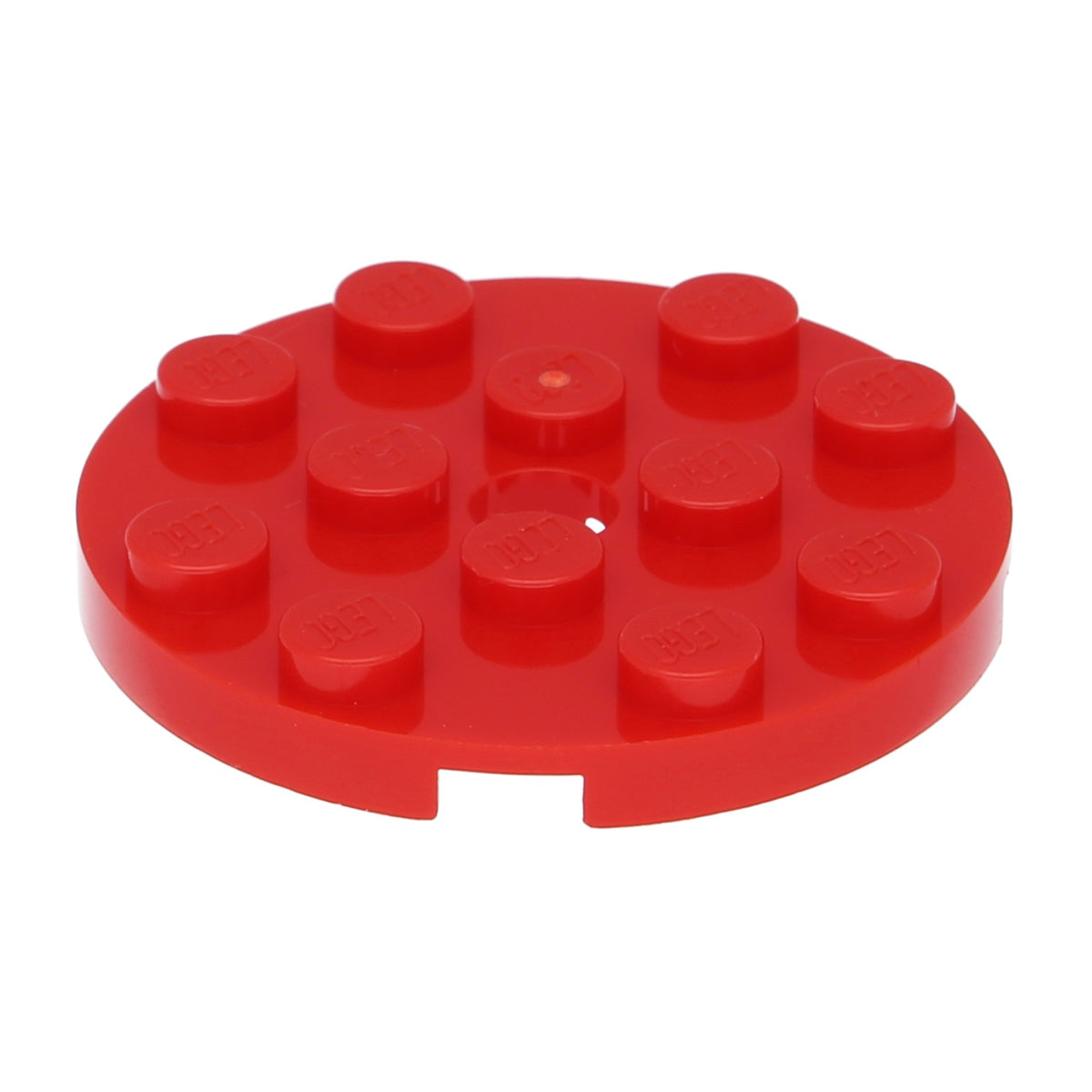 LEGO Plates (modified) - 4 x 4 with hole (round)