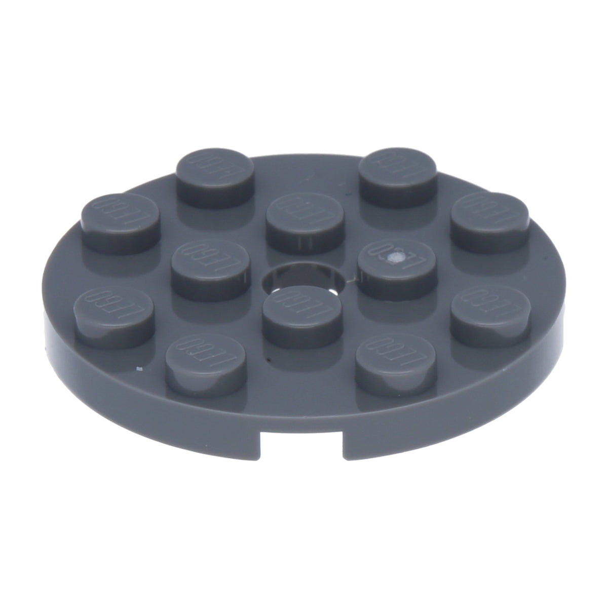 LEGO Plates (modified) - 4 x 4 with hole (round)