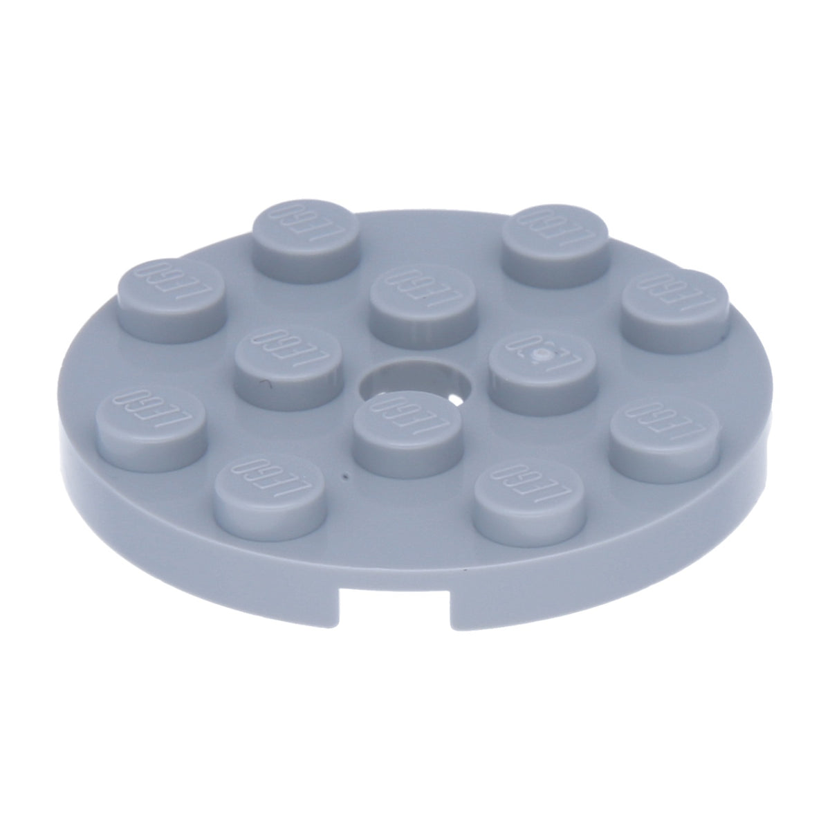 LEGO Plates (modified) - 4 x 4 with hole (round)