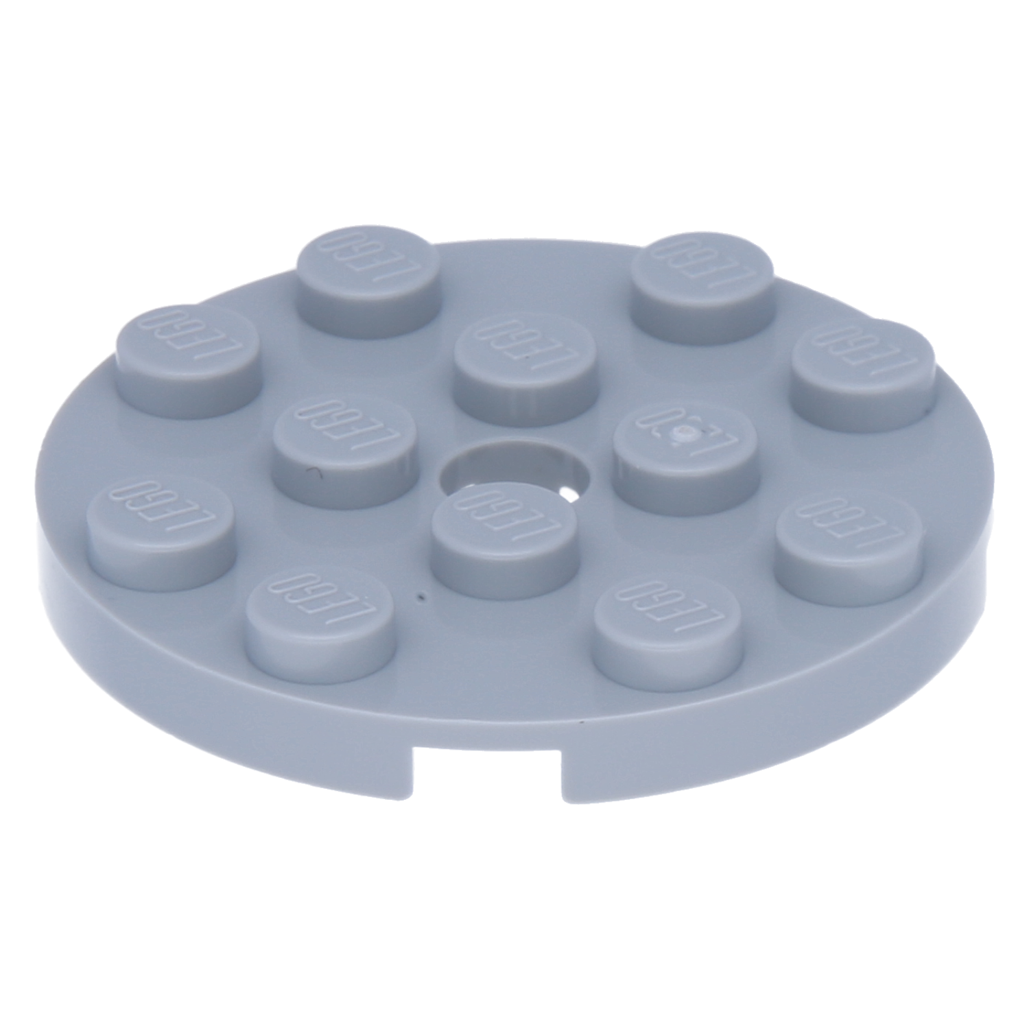 LEGO Plates (modified) - 4 x 4 with hole (round)
