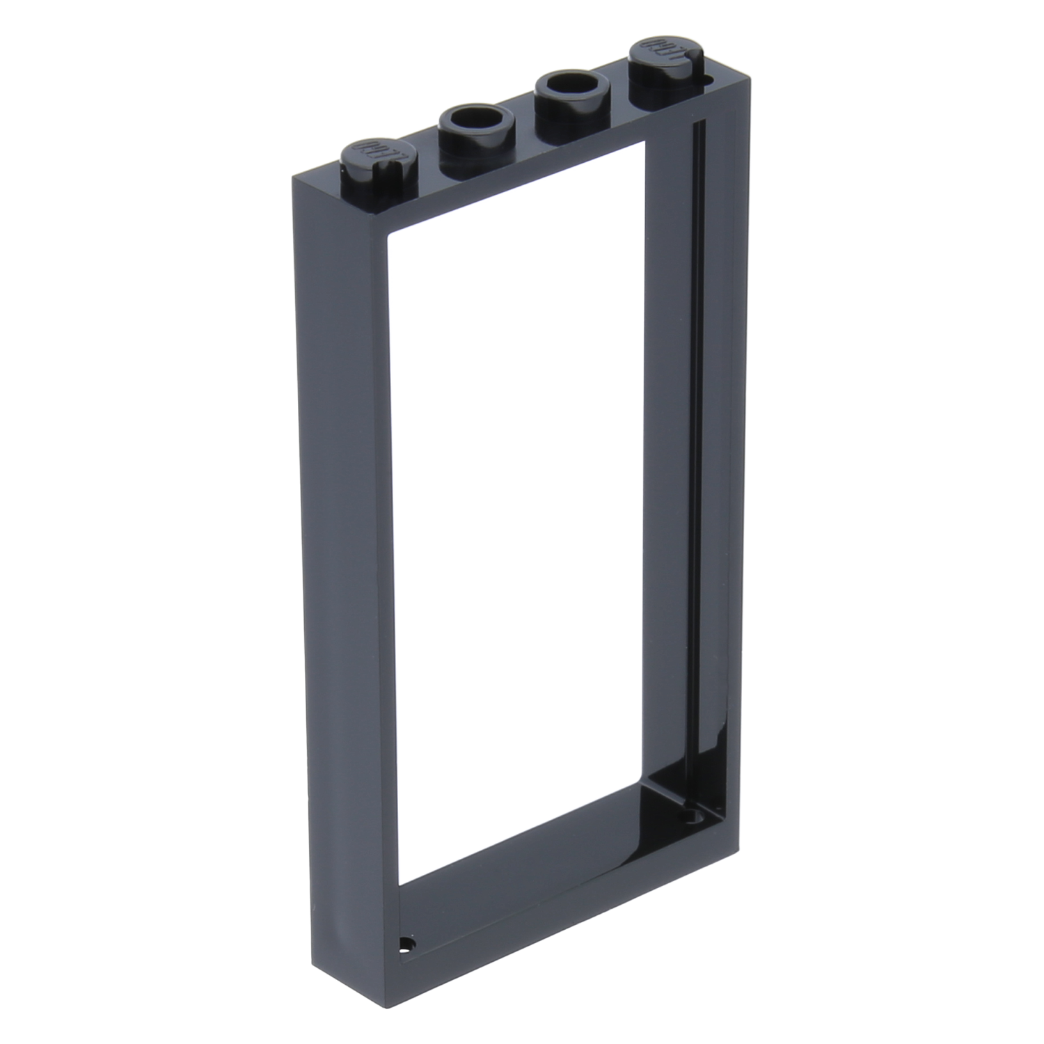 LEGO Bricks (modified) - Door frame 1 x 4 x 6 with 2 holes in the bottom and top