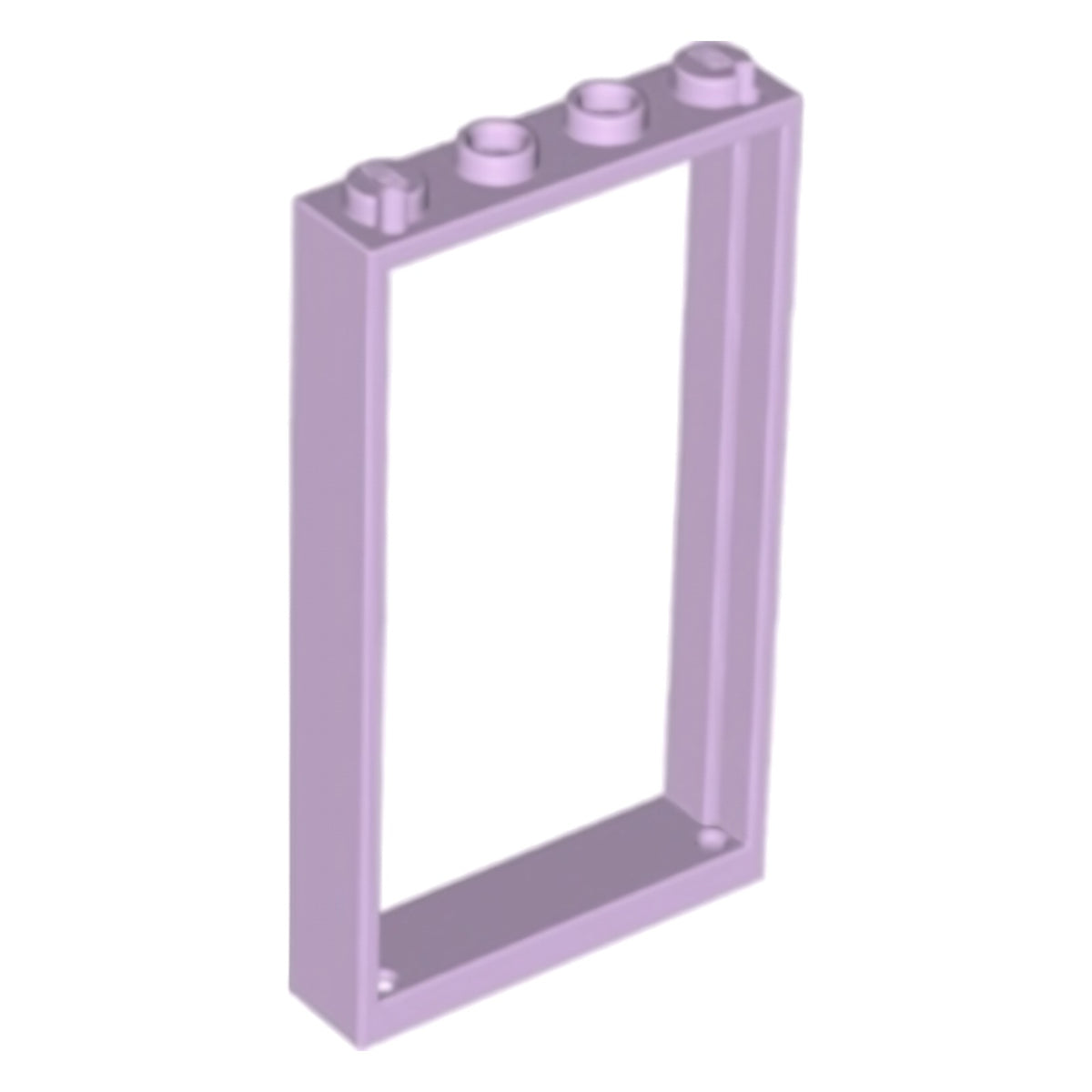 LEGO Bricks (modified) - Door frame 1 x 4 x 6 with 2 holes in the bottom and top