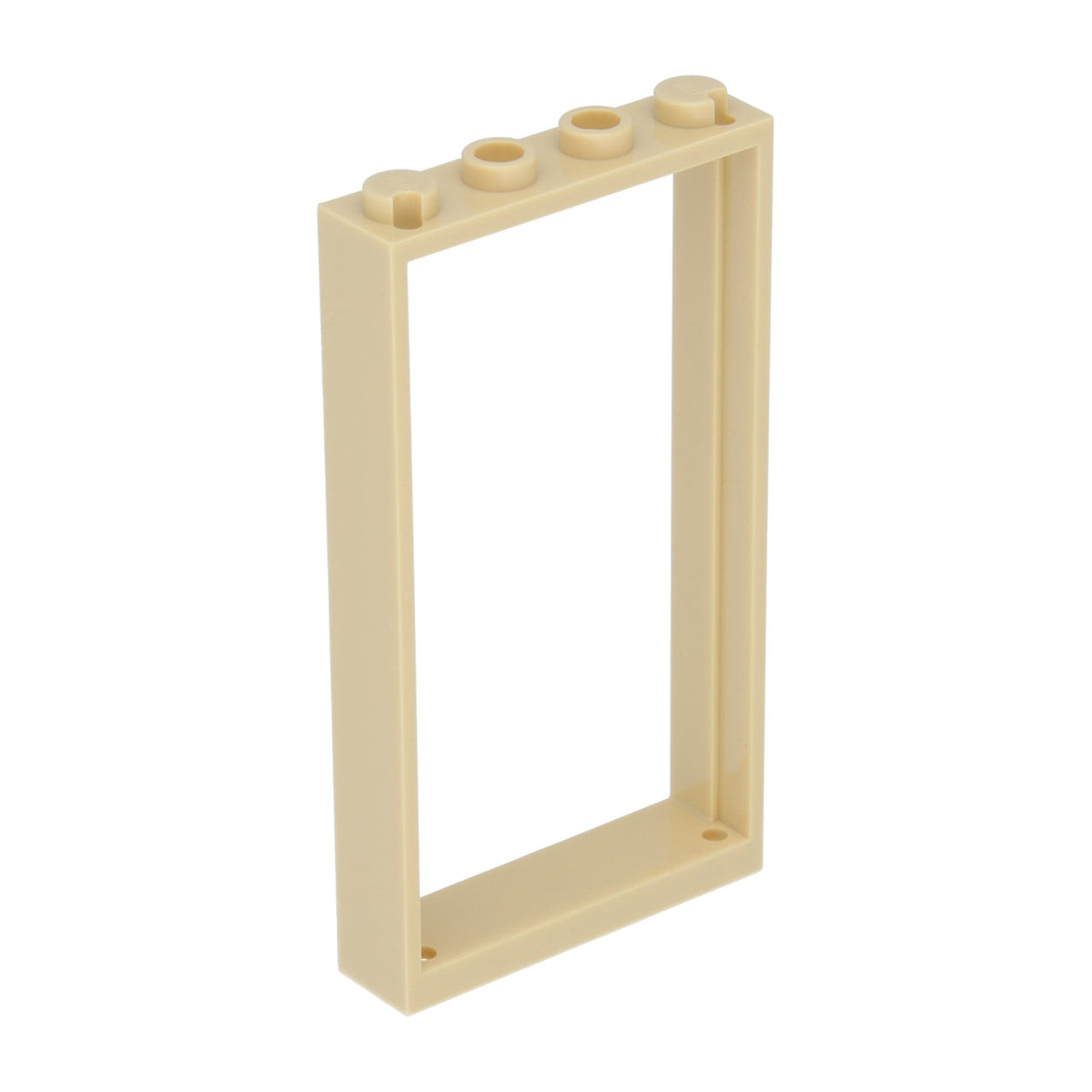 LEGO Bricks (modified) - Door frame 1 x 4 x 6 with 2 holes in the bottom and top