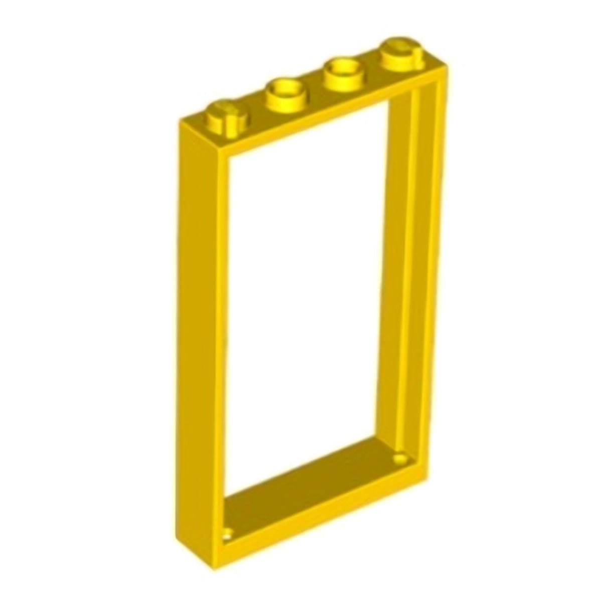 LEGO Bricks (modified) - Door frame 1 x 4 x 6 with 2 holes in the bottom and top