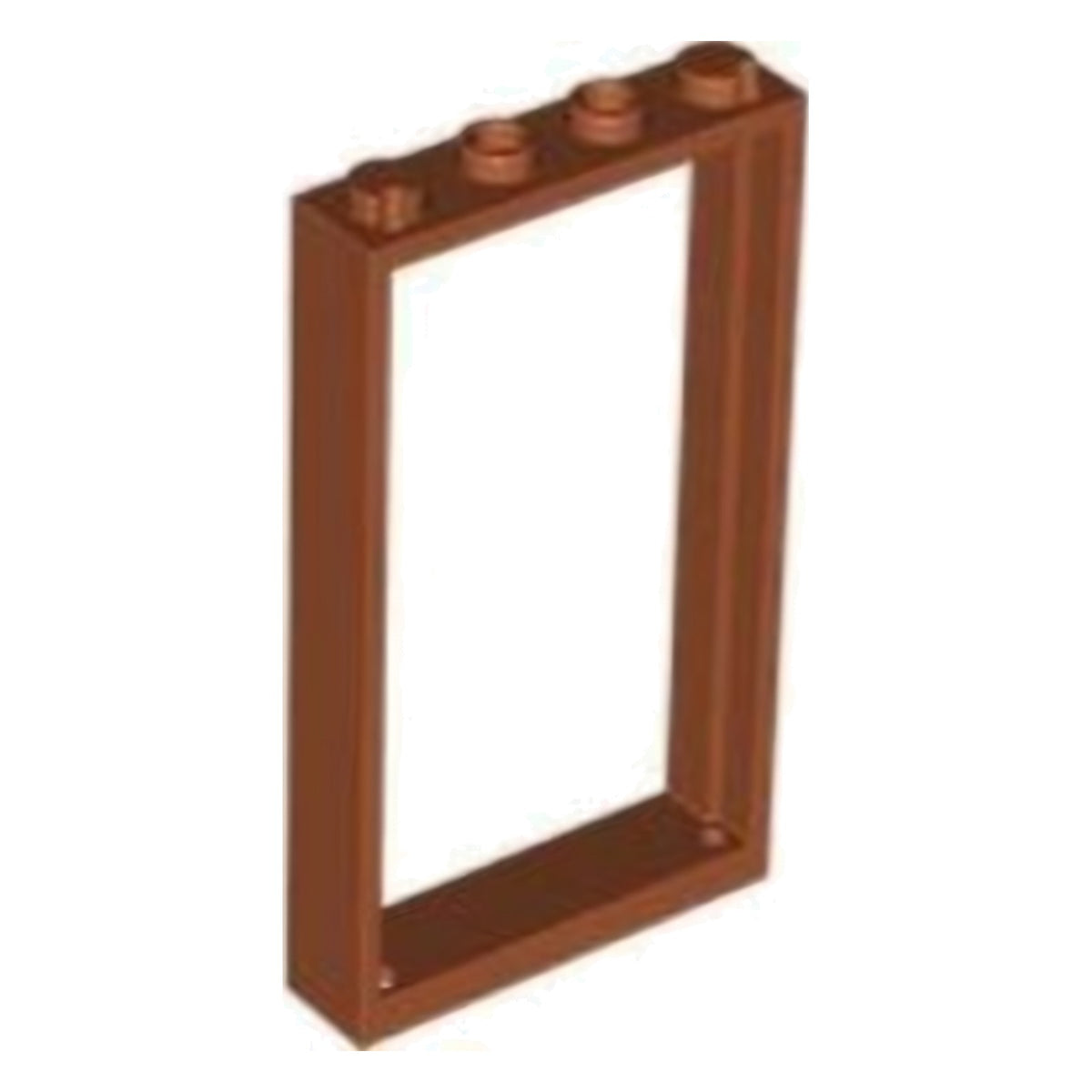 LEGO Bricks (modified) - Door frame 1 x 4 x 6 with 2 holes in the bottom and top