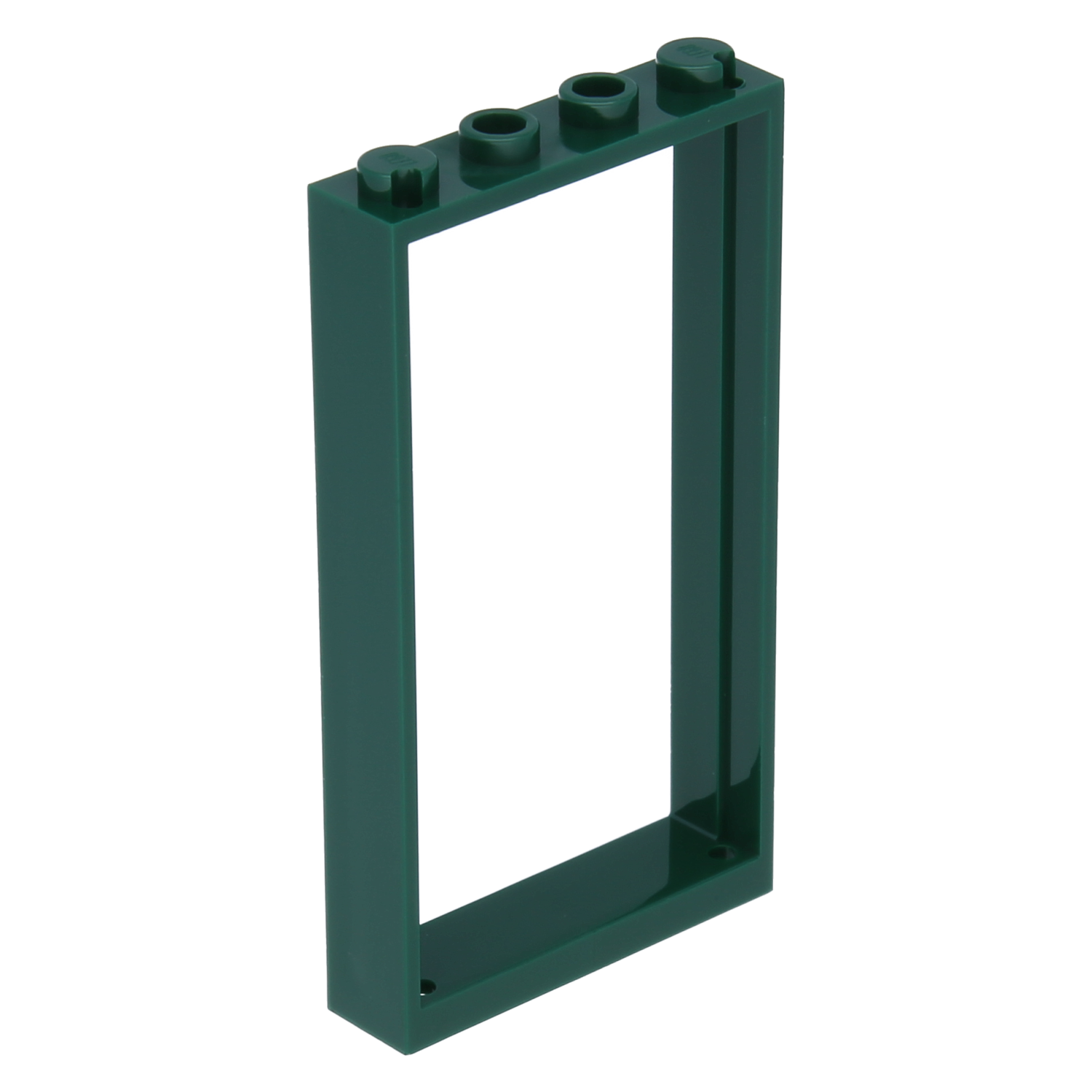 LEGO Bricks (modified) - Door frame 1 x 4 x 6 with 2 holes in the bottom and top