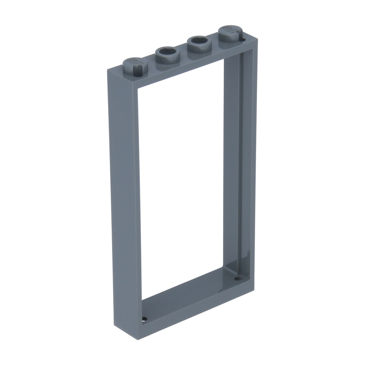 LEGO Bricks (modified) - Door frame 1 x 4 x 6 with 2 holes in the bottom and top