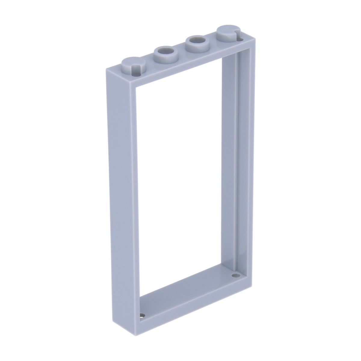 LEGO Bricks (modified) - Door frame 1 x 4 x 6 with 2 holes in the bottom and top