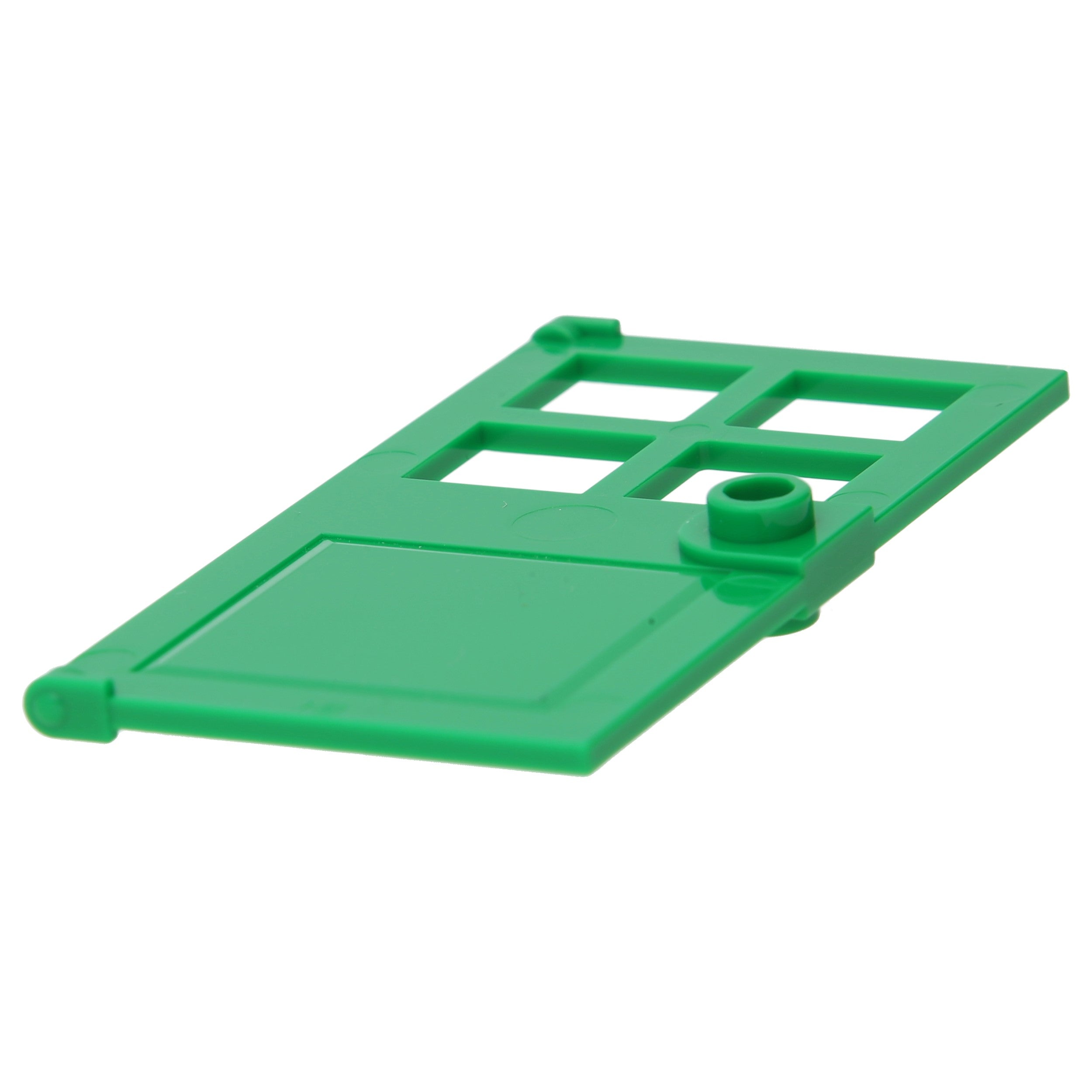 LEGO doors - 1 x 4 x 6 with 4 panes and stud holder