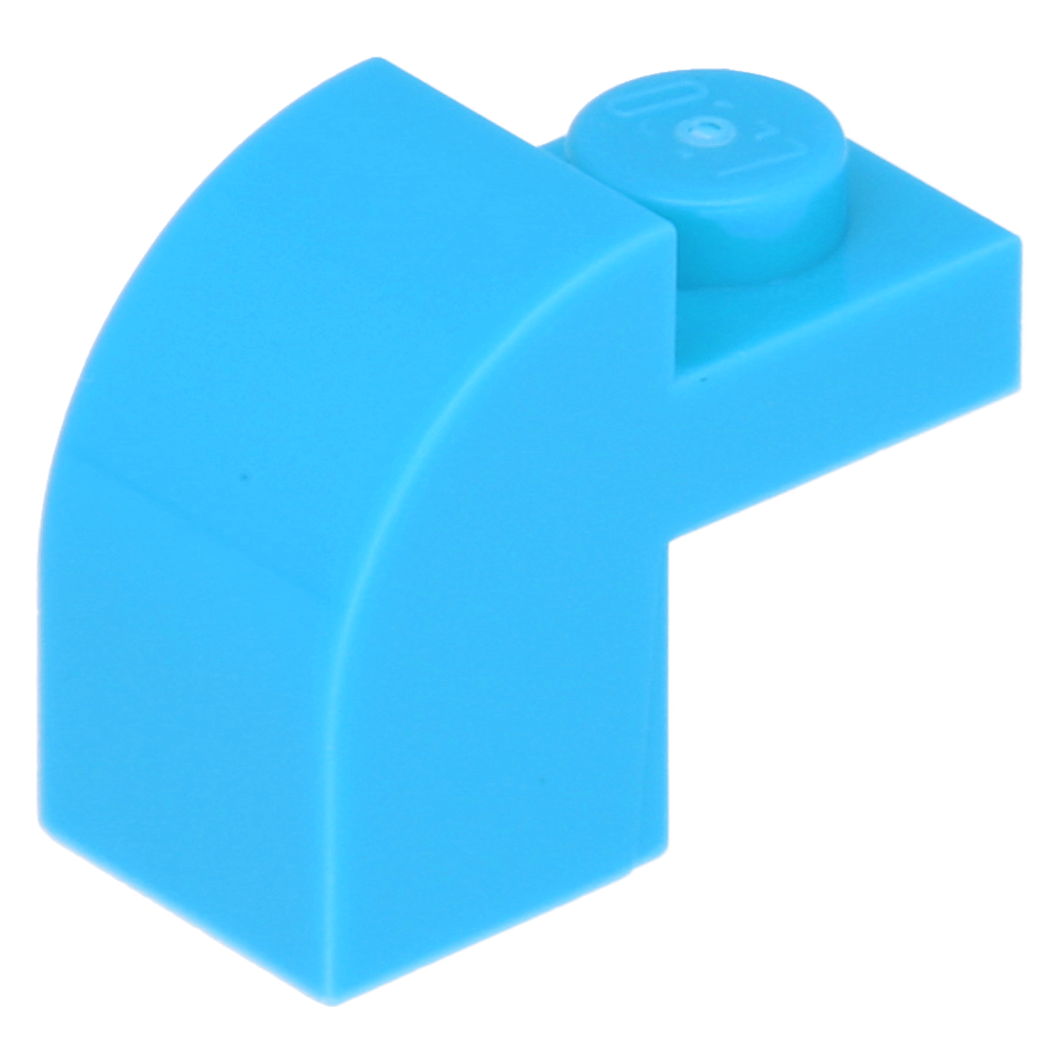 LEGO Slopes (modified) - 1 x 2 x 1 1/3 with recessed nub (curved)