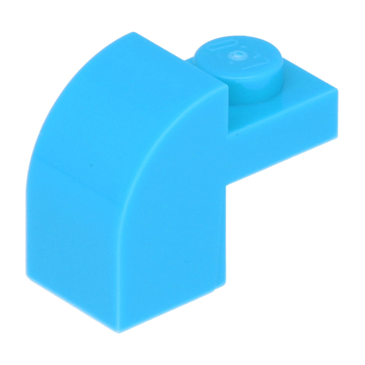 LEGO Slopes (modified) - 1 x 2 x 1 1/3 with recessed nub (curved)
