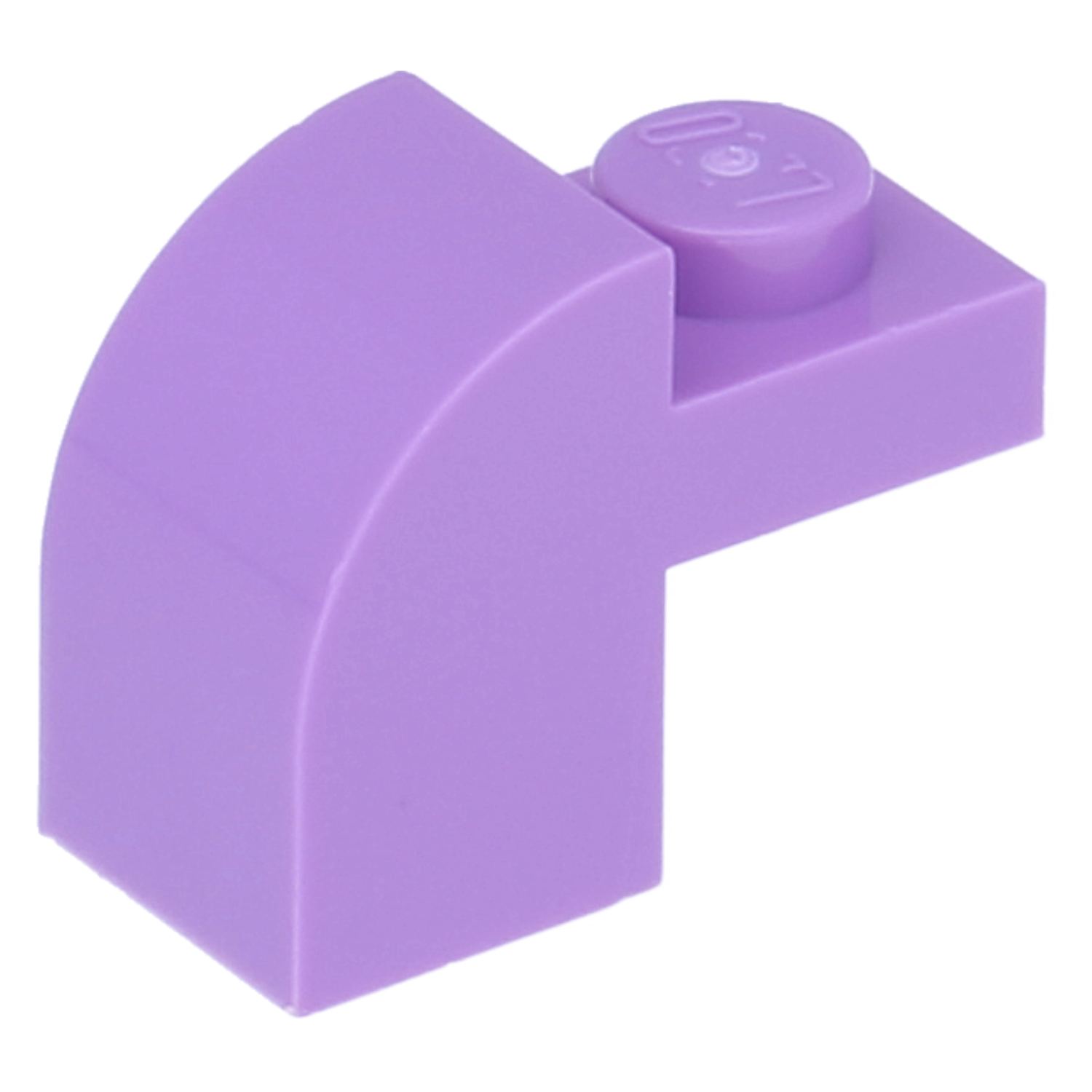 LEGO Slopes (modified) - 1 x 2 x 1 1/3 with recessed nub (curved)