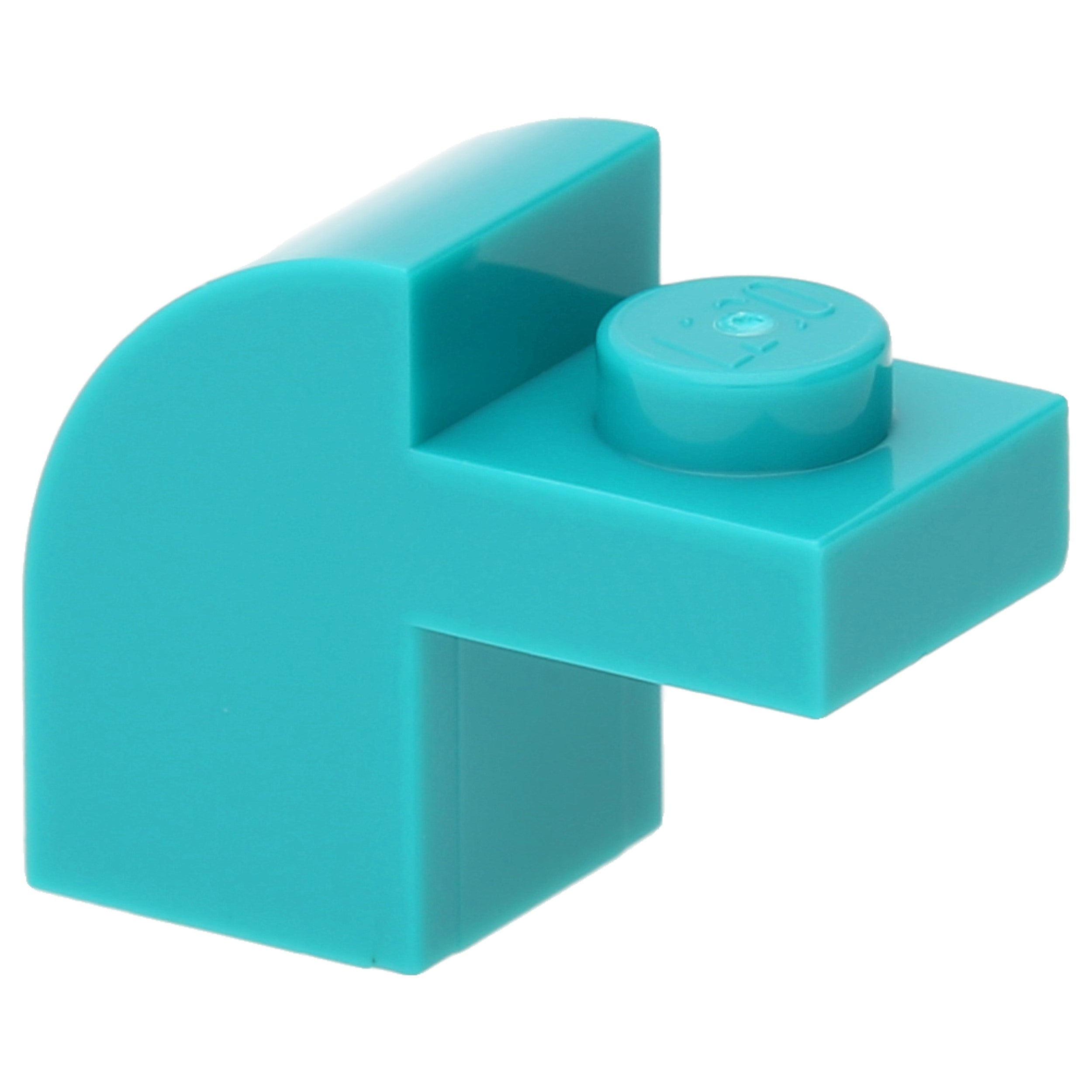 LEGO Slopes (modified) - 1 x 2 x 1 1/3 with recessed nub (curved)