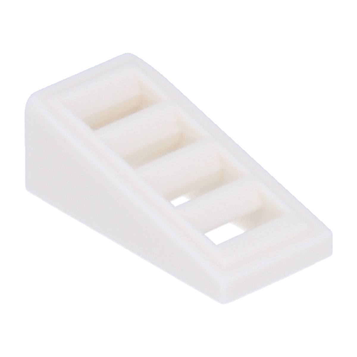 LEGO Slopes (modified) - Slanted 18 degrees, 2 x 1 x 2/3 with grid