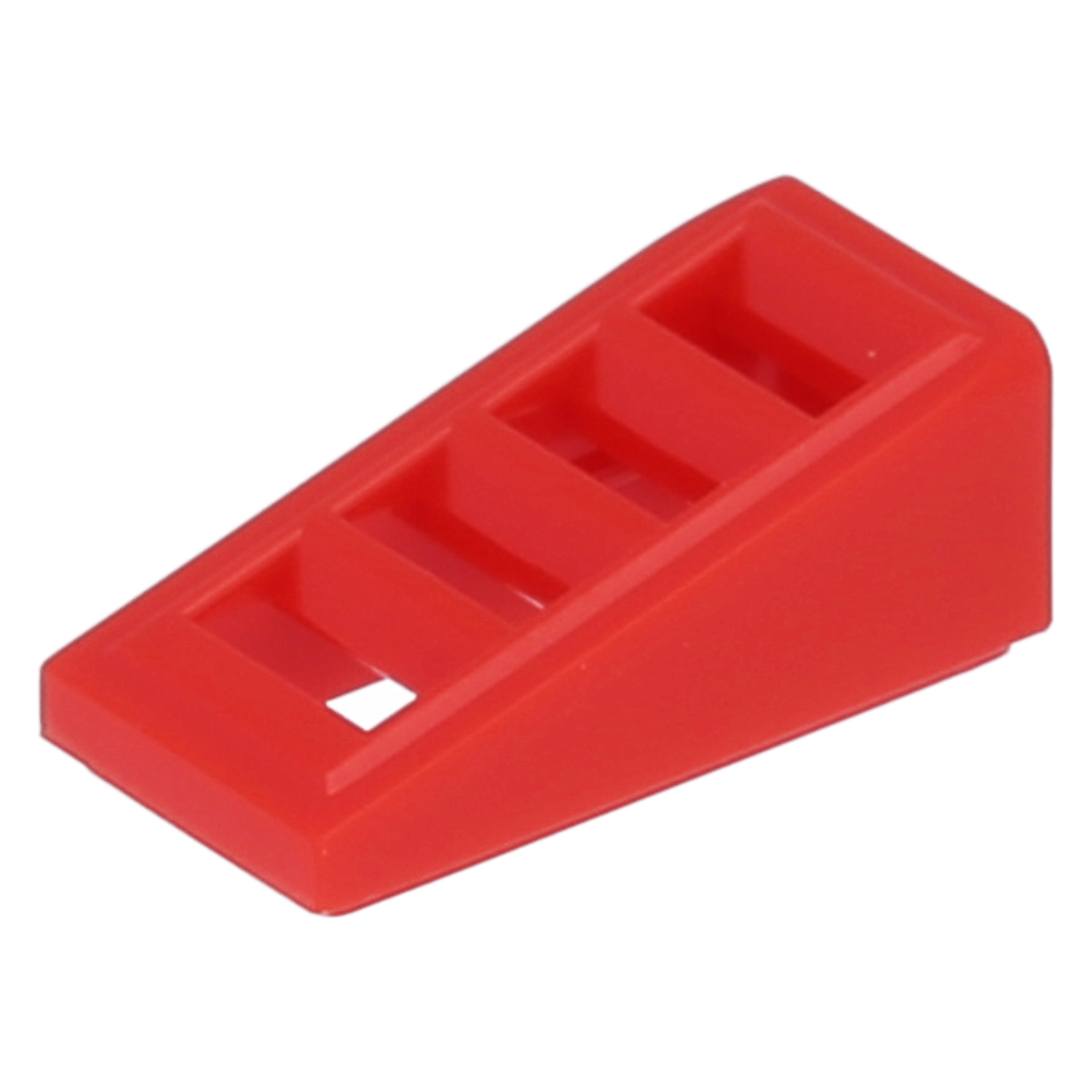 LEGO roof stones (modified) - sloping 18 degrees, 2 x 1 x 2/3 with grating