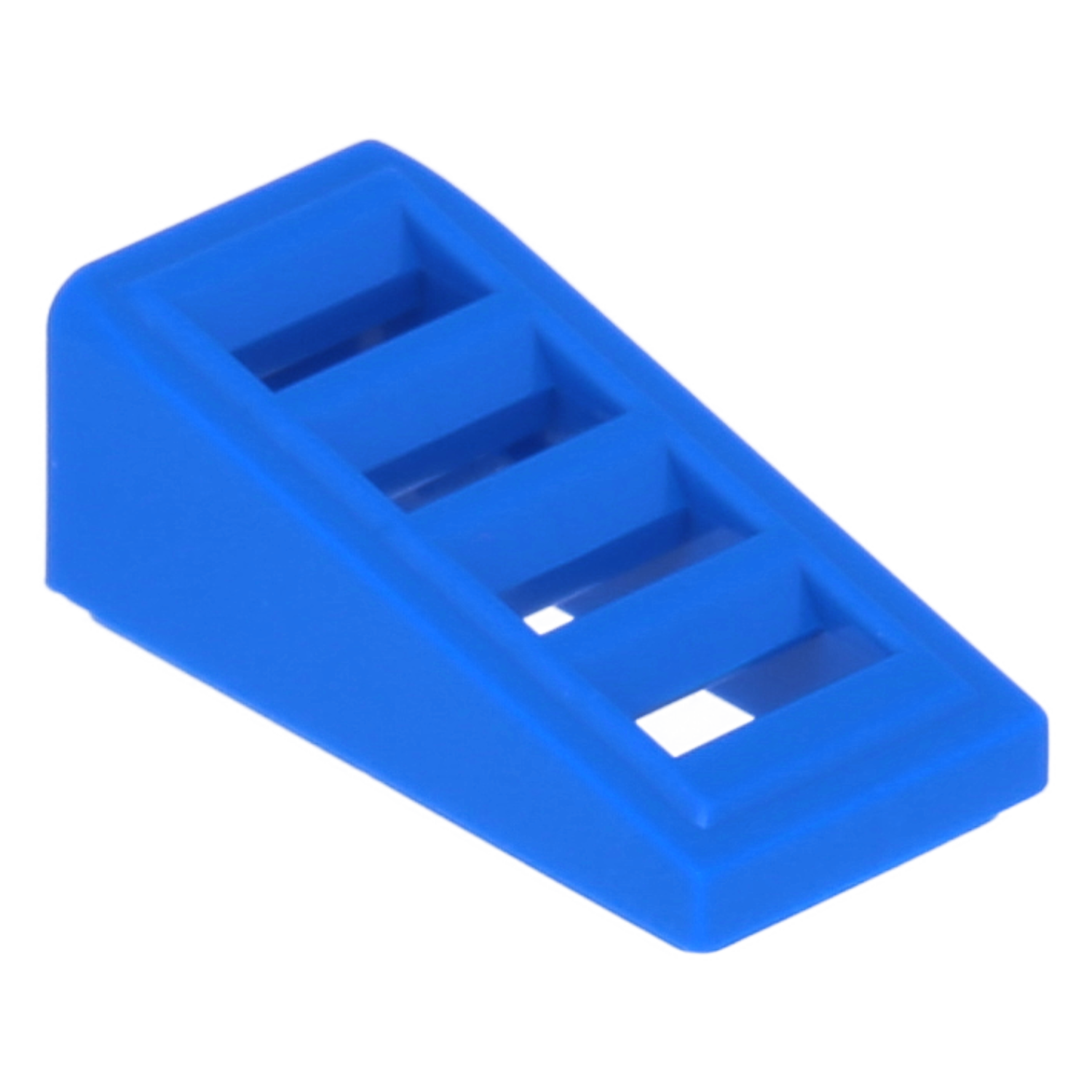 LEGO roof stones (modified) - sloping 18 degrees, 2 x 1 x 2/3 with grating