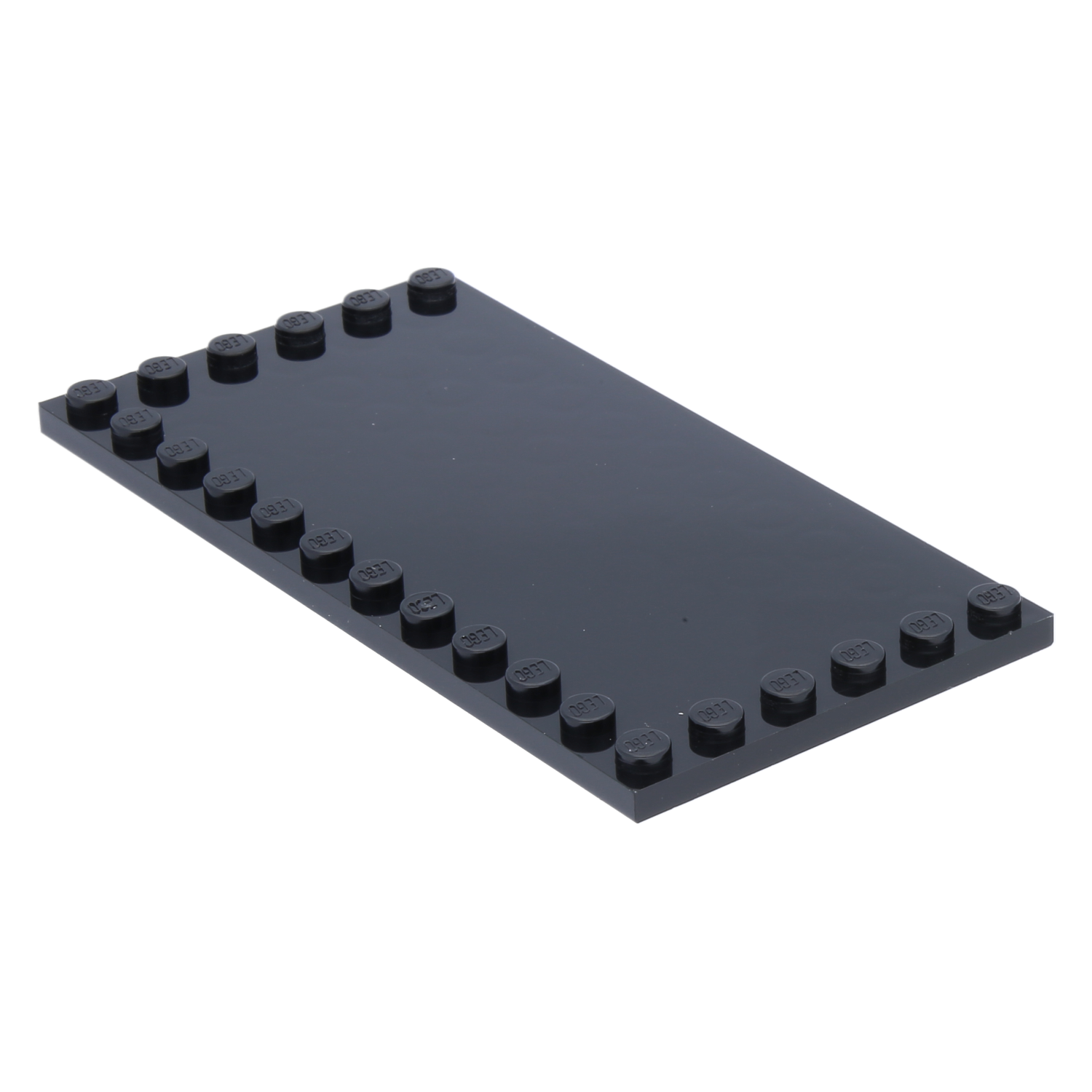LEGO Tiles (modified) - 6 x 12 with studs on the edges