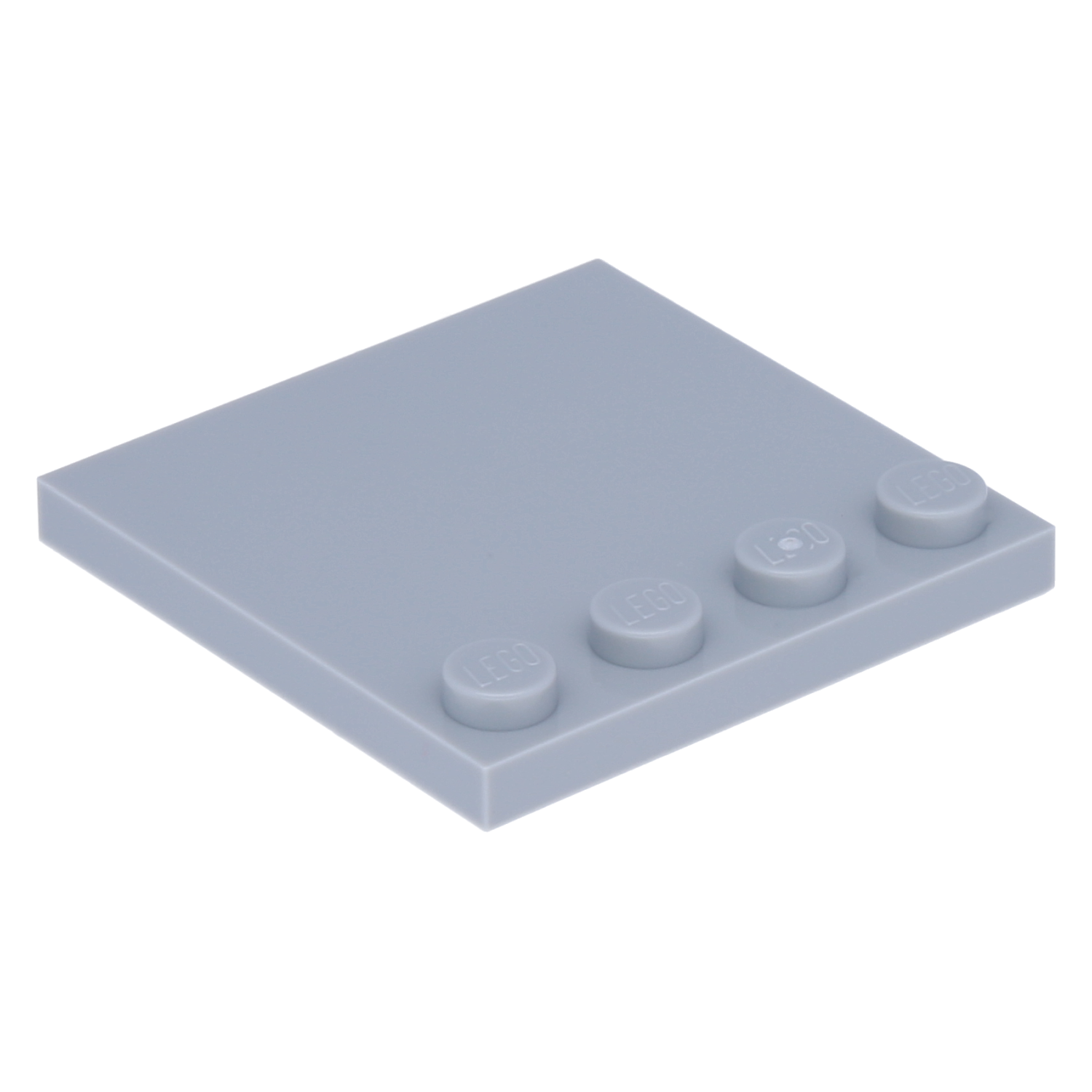 LEGO tiles (modified) - 4 x 4 with knobs on the edge