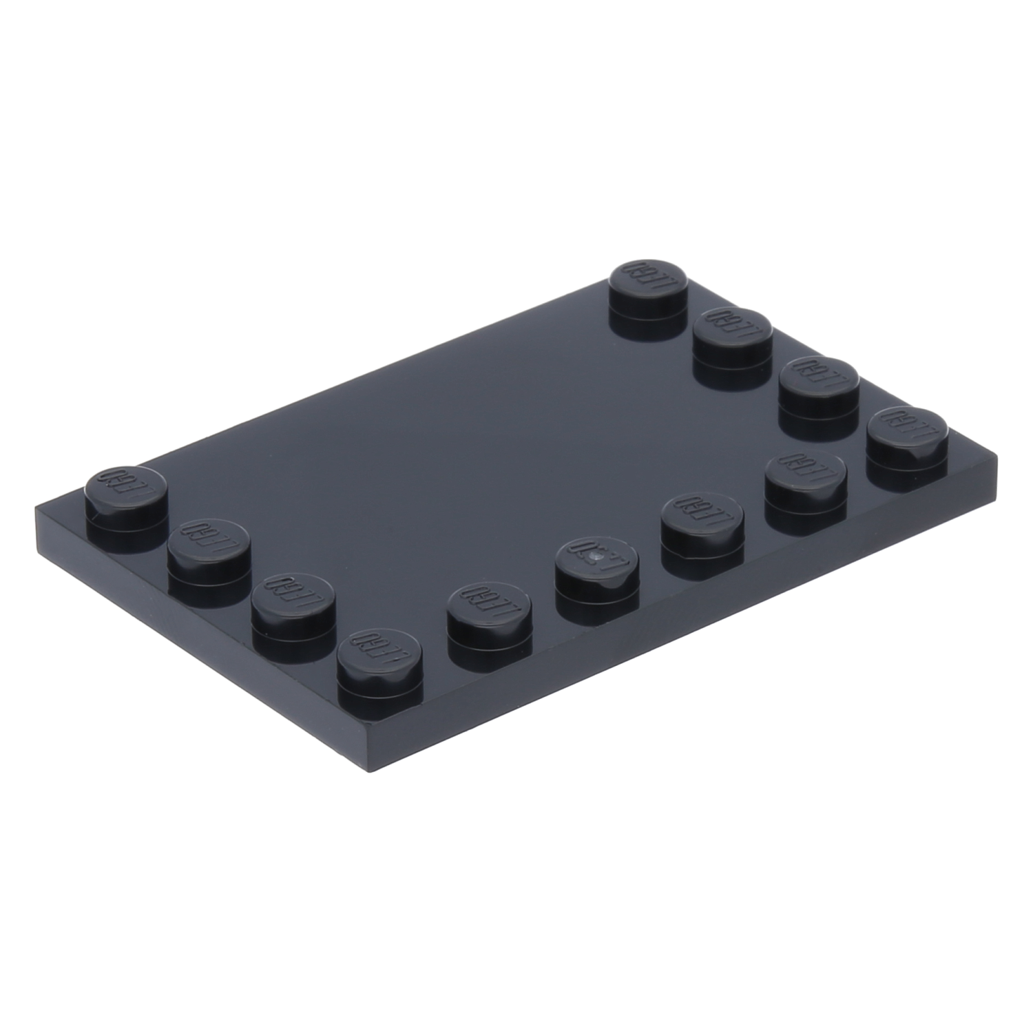 LEGO Tiles (modified) - 4 x 6 with studs on the edges