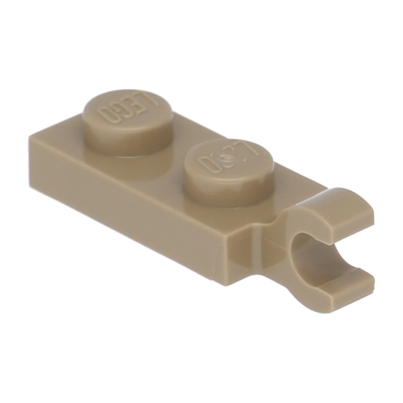 LEGO Plates (modified) - 1 x 2 with horizontal clip