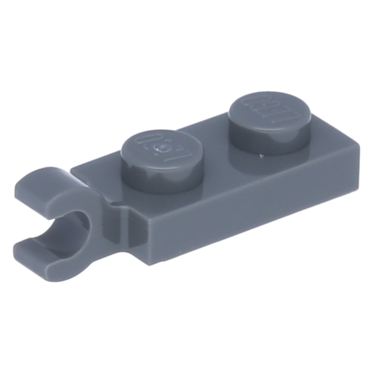 LEGO Plates (modified) - 1 x 2 with horizontal clip