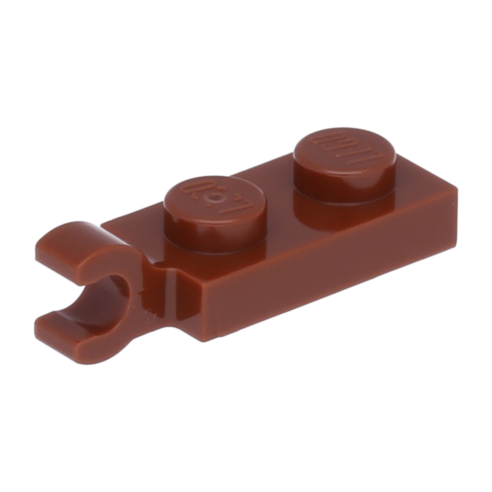 LEGO Plates (modified) - 1 x 2 with horizontal clip