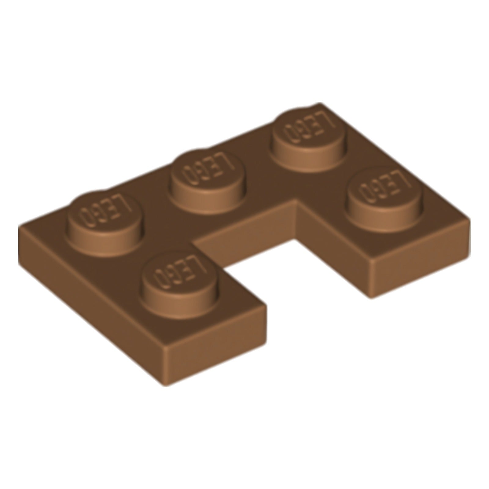 LEGO Platte modifiziert 2 x 3 mit 1 x 1 Ausschnitt (73831) – Farbe wählbar