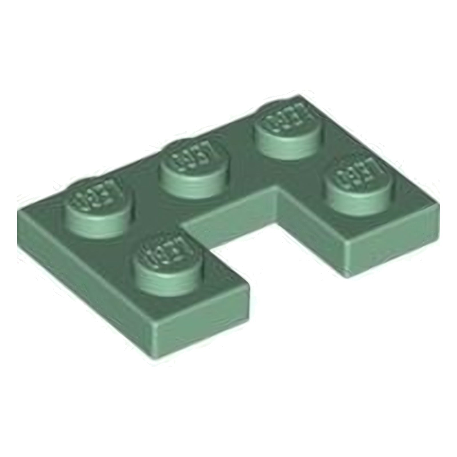 LEGO Platte modifiziert 2 x 3 mit 1 x 1 Ausschnitt (73831) – Farbe wählbar