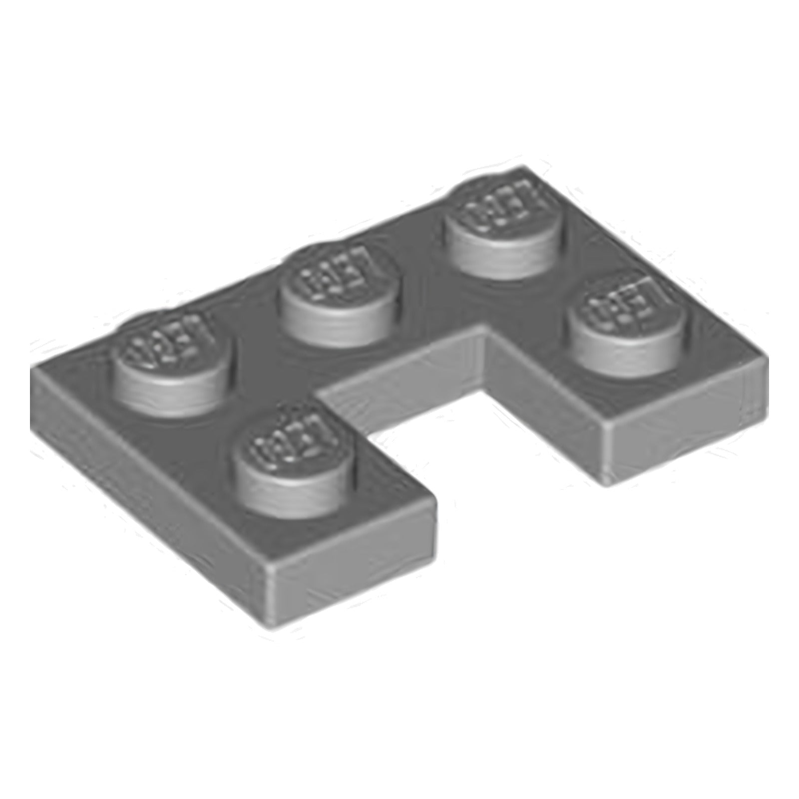 LEGO Platte modifiziert 2 x 3 mit 1 x 1 Ausschnitt (73831) – Farbe wählbar