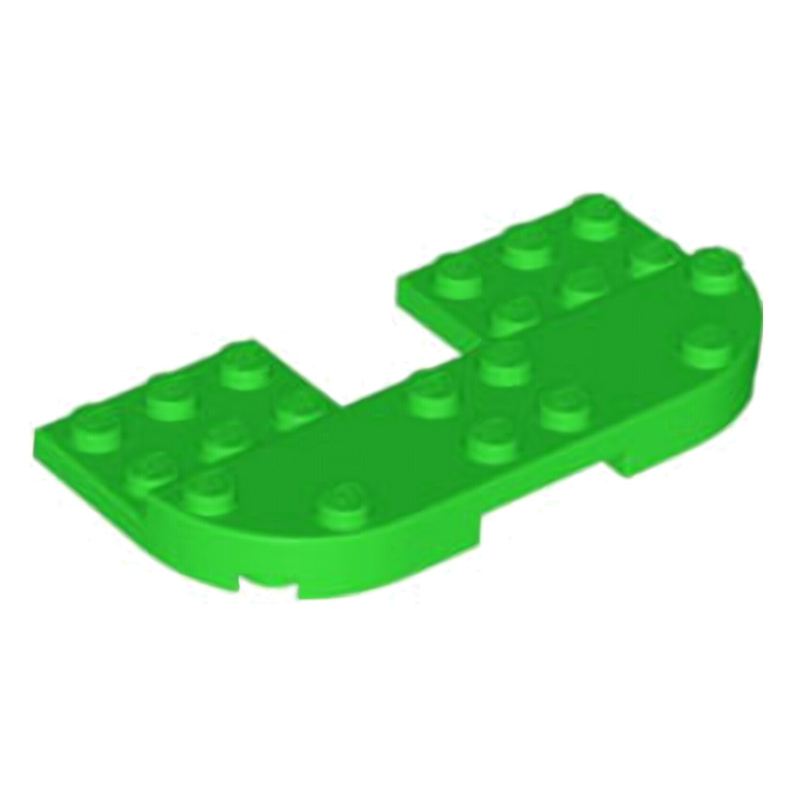LEGO Rundplatte 4 x 8 x 2/3, erhöht 2 x 8 und 2 x 2 Ausschnitt (73832)