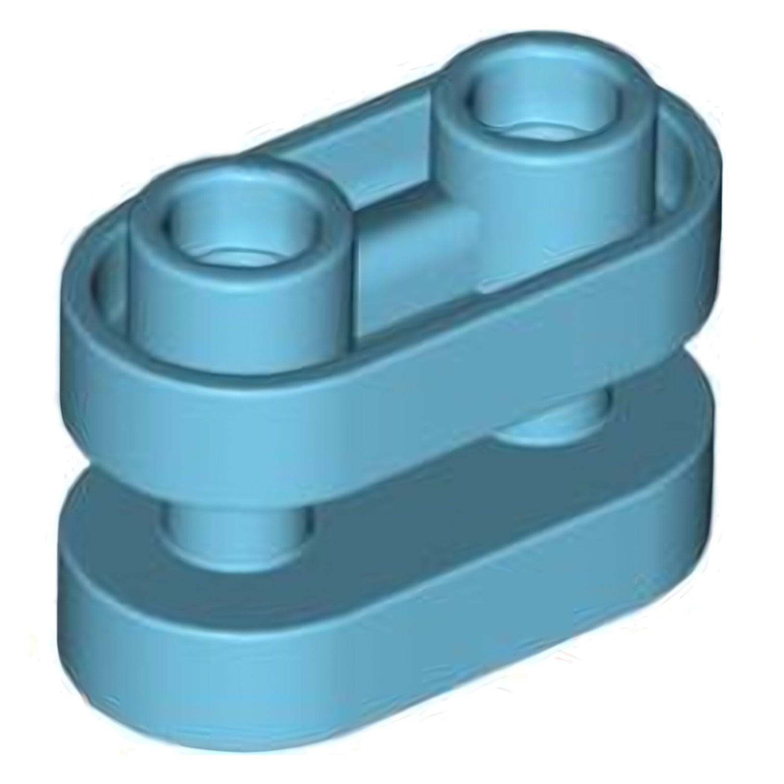 LEGO Rundstein 1 x 2 mit hohlen Noppen und offen Mitte mit Stangen (77808)