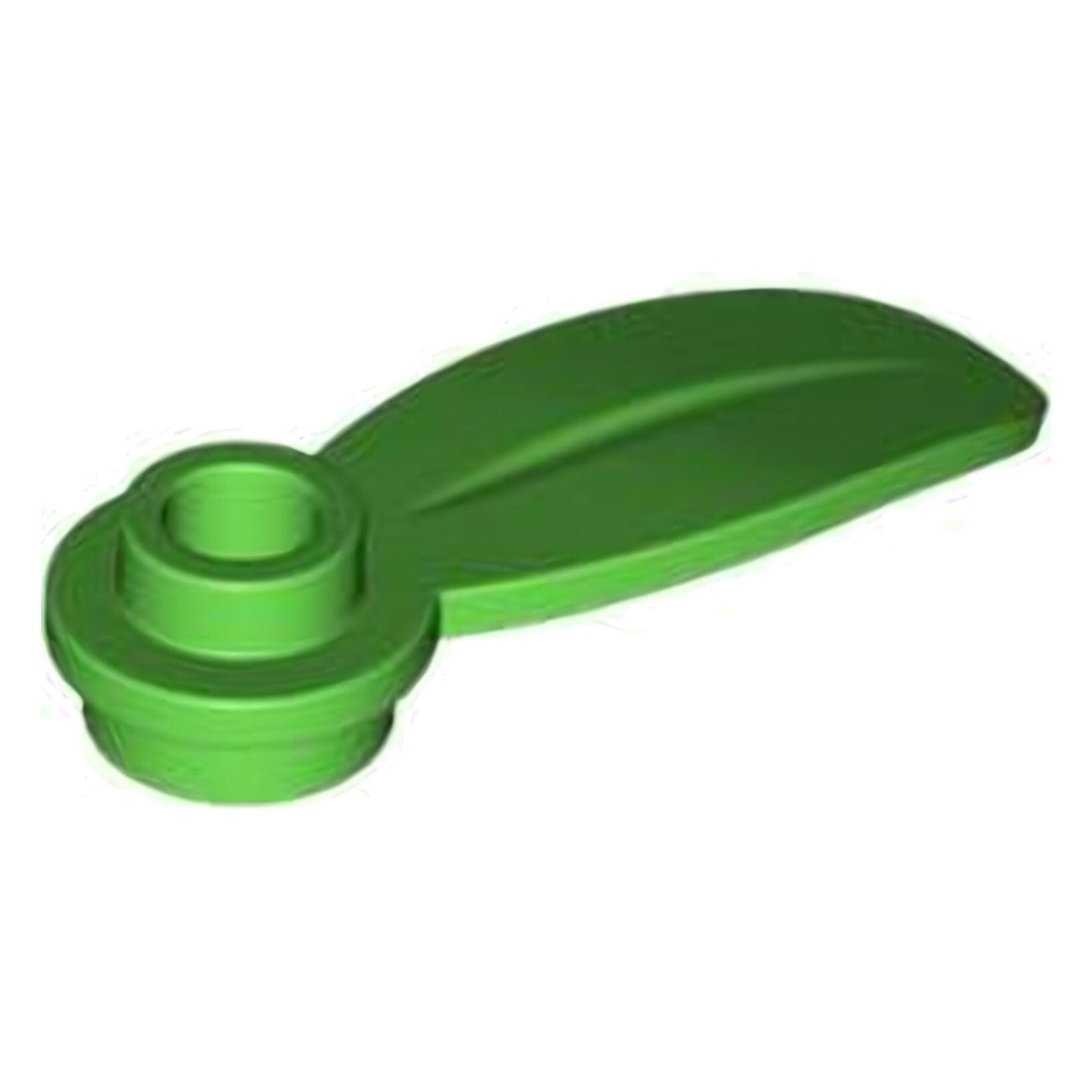 LEGO Pflanze Rundplatte 1 x 1 mit abgerundet Blatt (7905) – Farbe wählbar