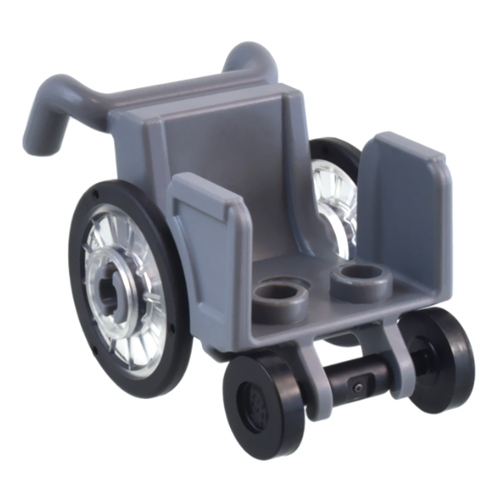 LEGO Minifigur, Zubehör Rollstuhl (80440c01) – Farbe wählbar – 2 Farben