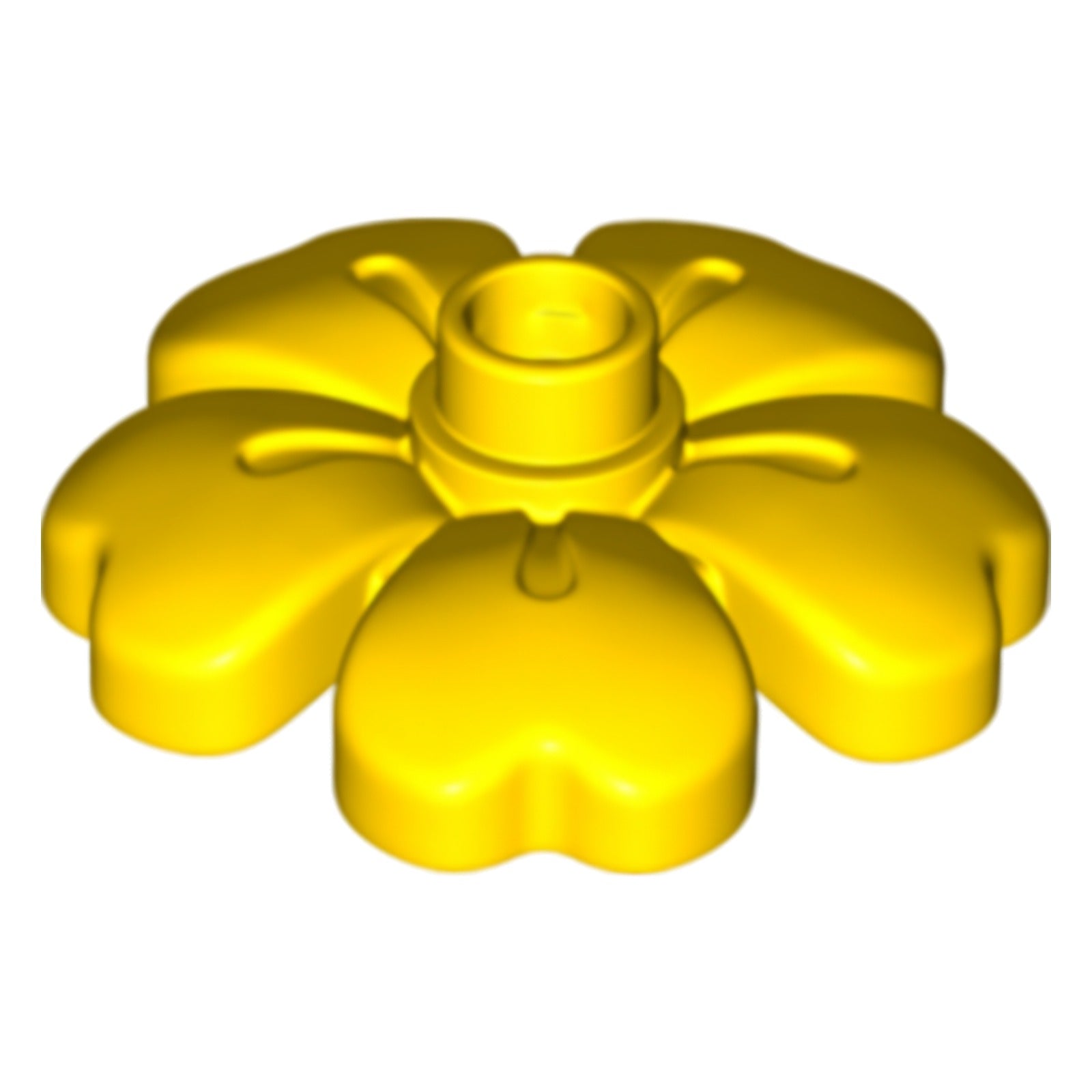 LEGO Duplo, Pflanze Blume 3 x 3 mit 5 Blätter und oben Noppe (84195)