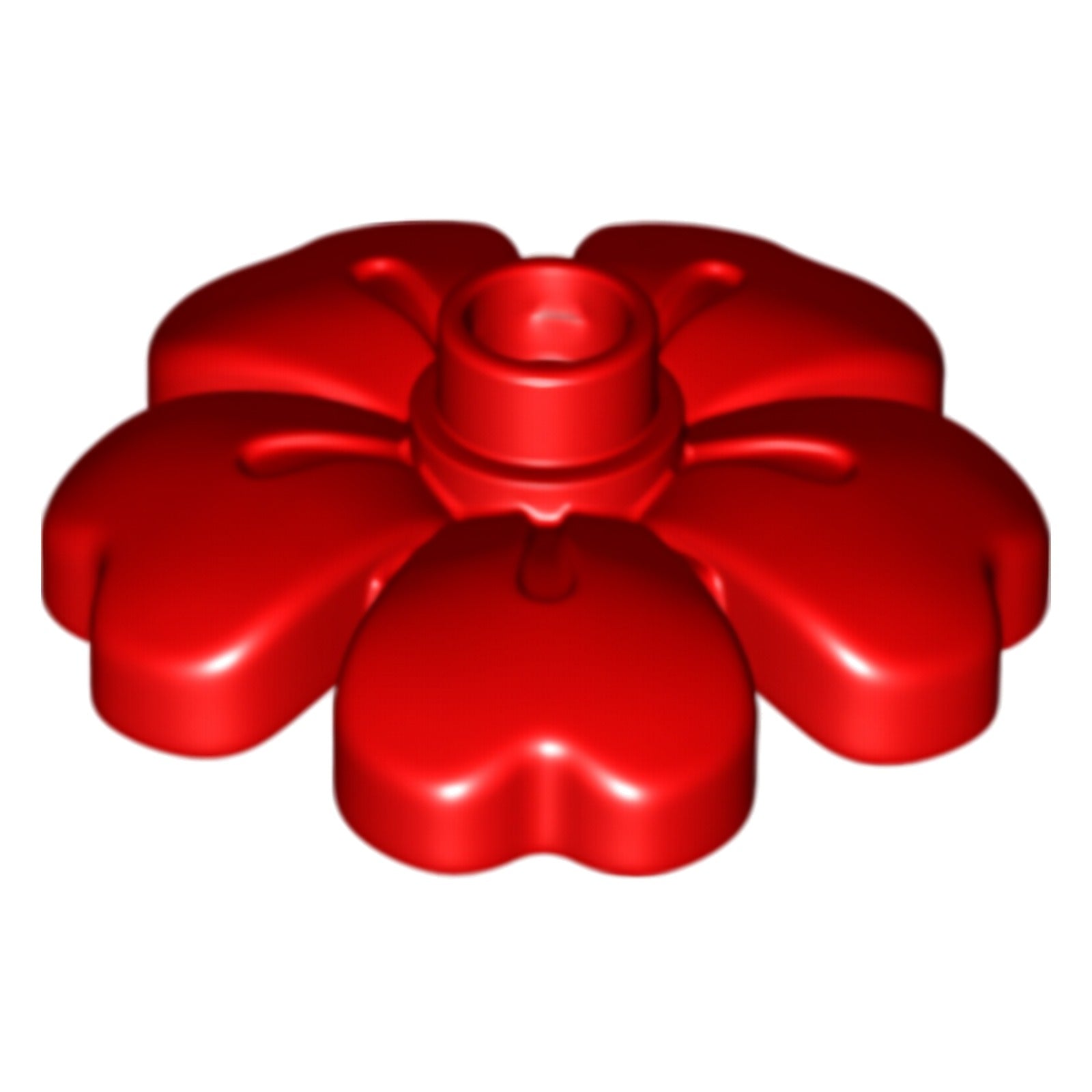 LEGO Duplo, Pflanze Blume 3 x 3 mit 5 Blätter und oben Noppe (84195)
