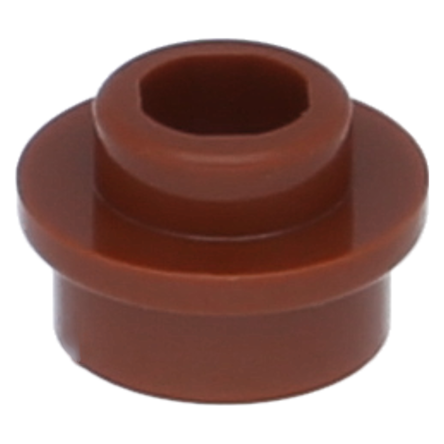 LEGO Plates (modified) - 1 x 1 with open nub (round)
