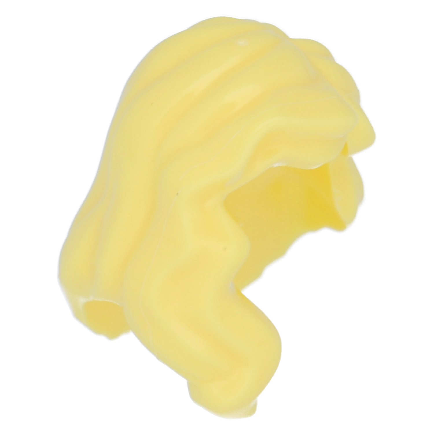 LEGO Minifigures Hair - Medium length and covering right shoulder