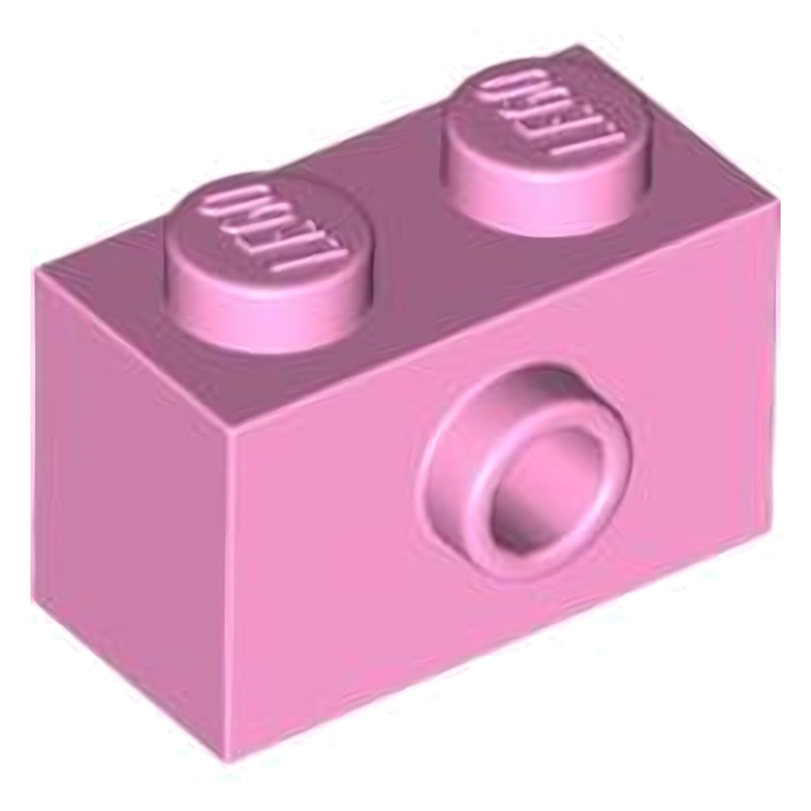 LEGO Stein modifiziert 1 x 2 mit Noppe auf Seite (86876) – Farbe wählbar
