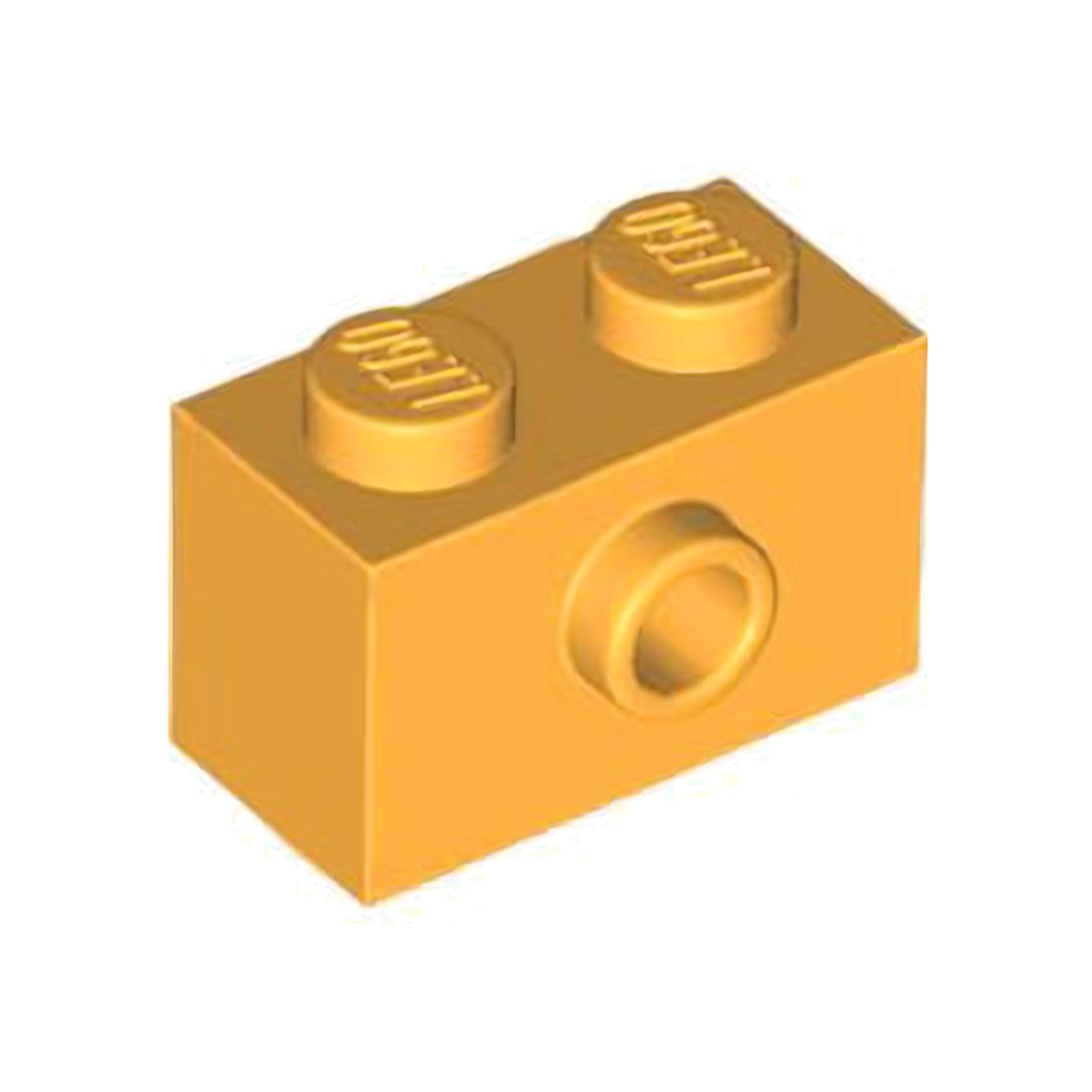 LEGO Stein modifiziert 1 x 2 mit Noppe auf Seite (86876) – Farbe wählbar