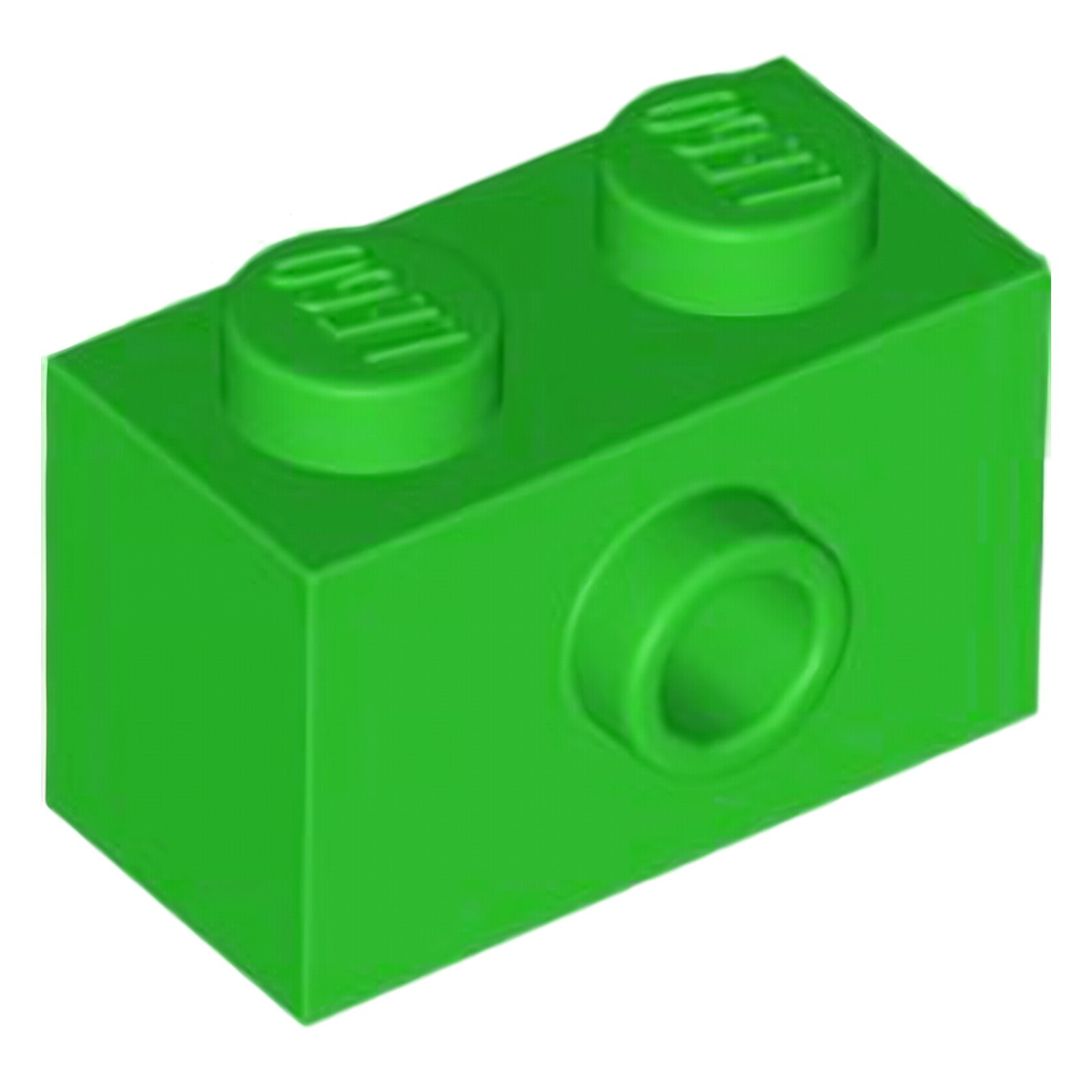 LEGO Stein modifiziert 1 x 2 mit Noppe auf Seite (86876) – Farbe wählbar